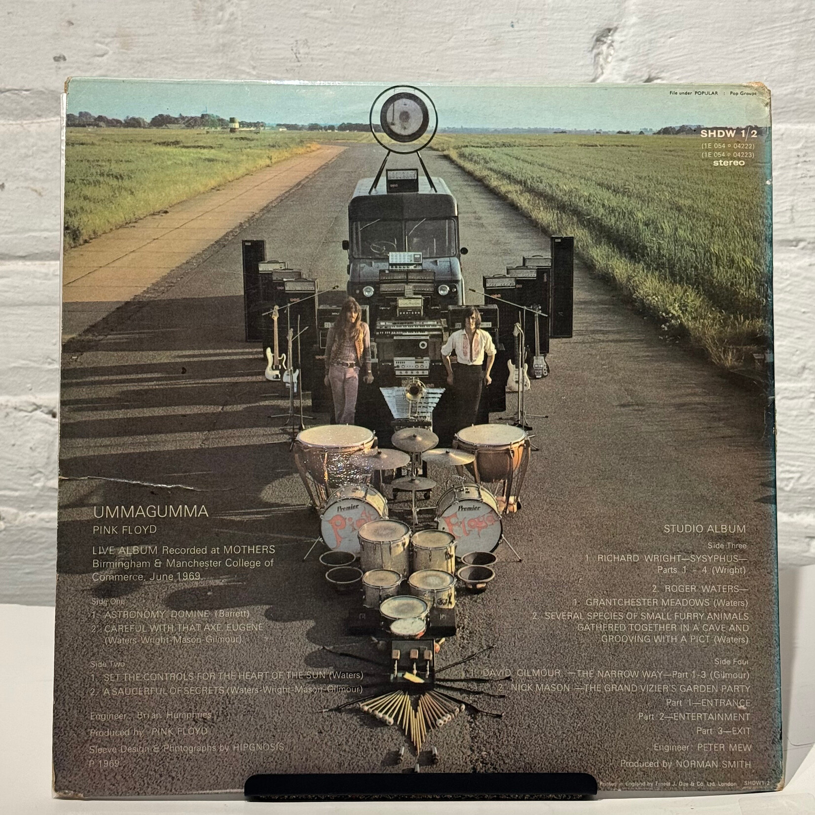 [Kollectible Vinyl] Pink Floyd: Ummagumma (1971, UK, Gigi Cover, VG+) [HARVEST/EMI]
