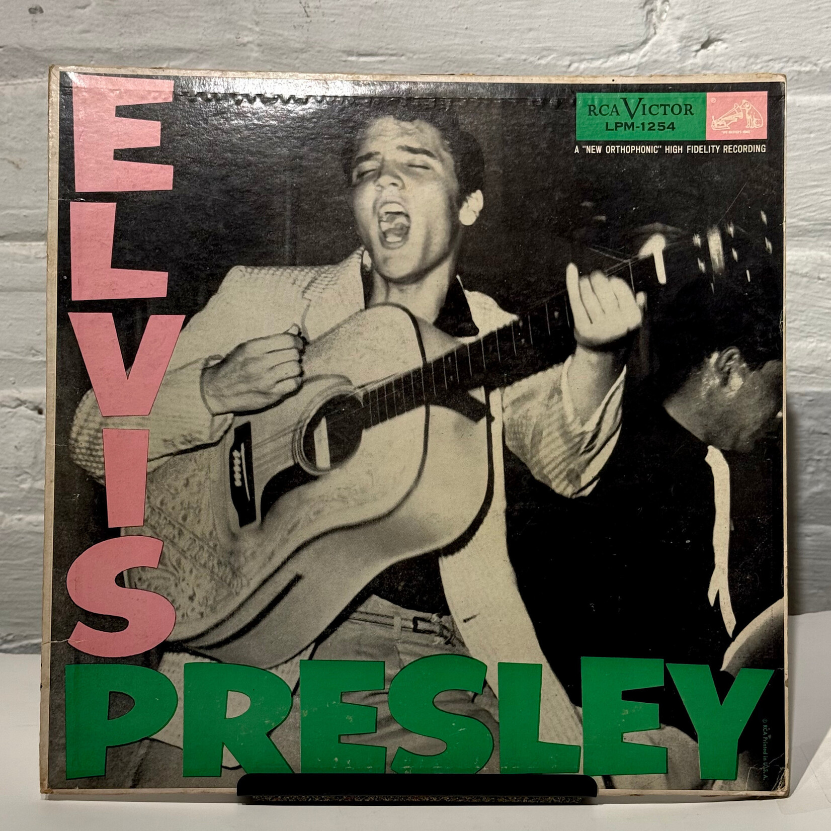 [Kollectible Vinyl] Presley, Elvis: Elvis Presley (1956, Canada, Blue Label RCA, VG) [RCA]