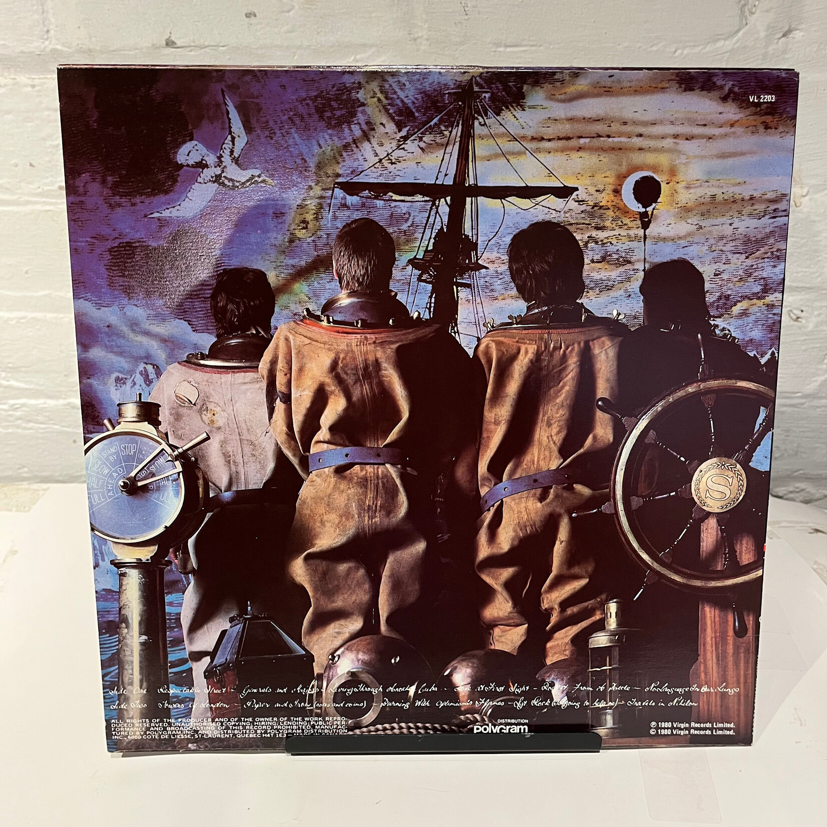 [Kollectible Vinyl] XTC: Black Sea (1980, Canada, w/ Black Bag, VG+) [VIRGIN]