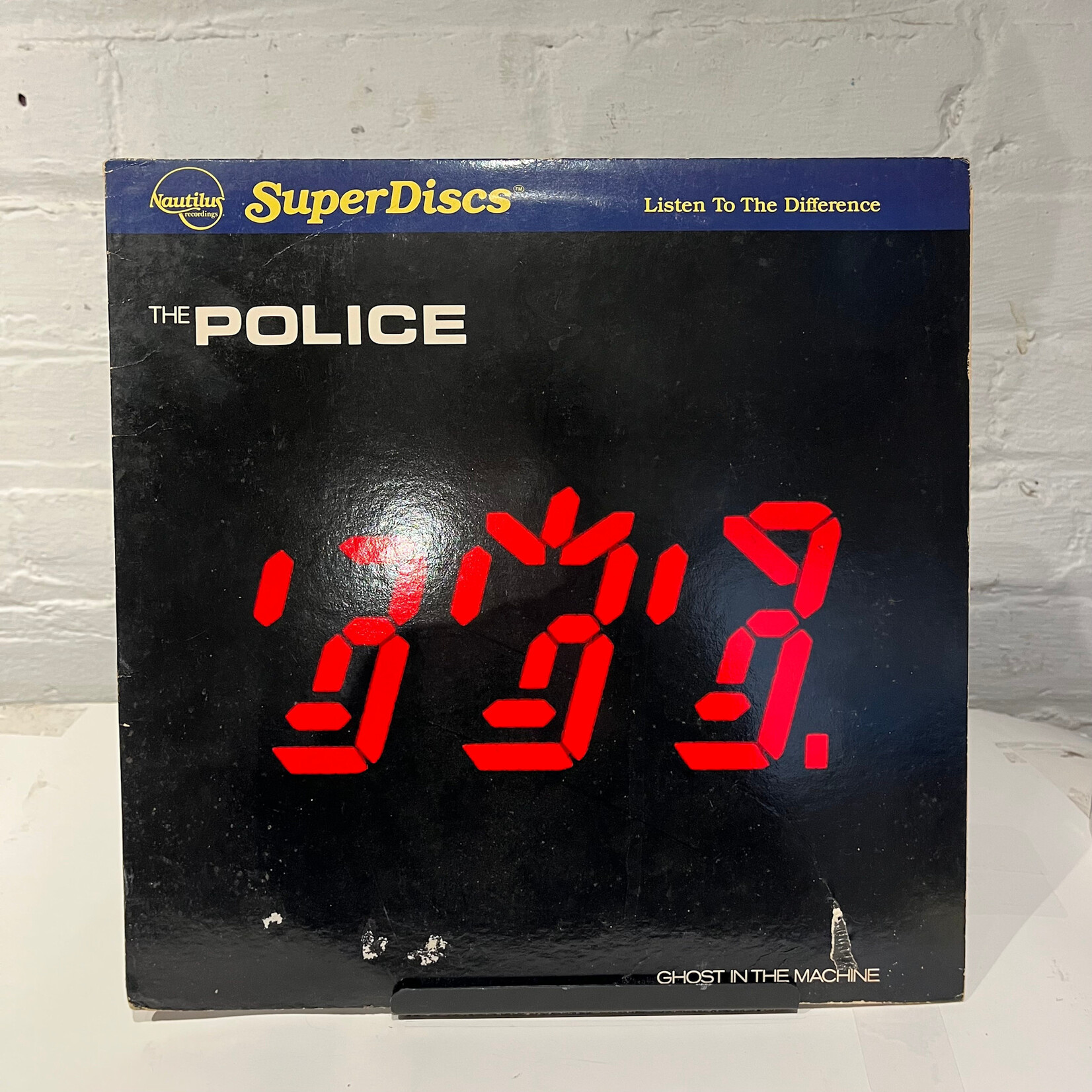 [Kollectible Vinyl] Police: Ghost In The Machine (1981, USA, Audiophile, Disc VG+) [A&M]