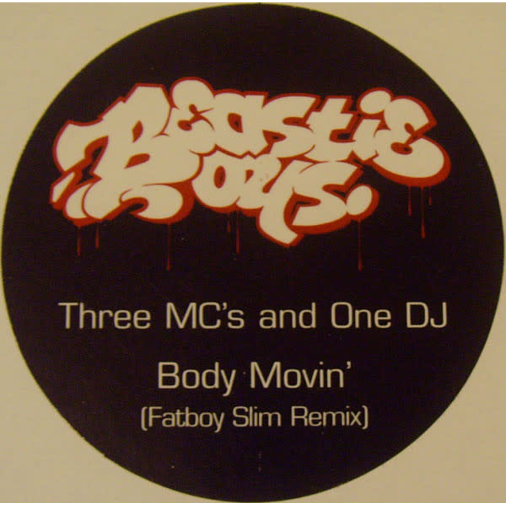[Nick's Disk Pics] Beastie Boys: Three MC's And One DJ / Body Movin (1998, Canada, 12", Ex)[EMI]