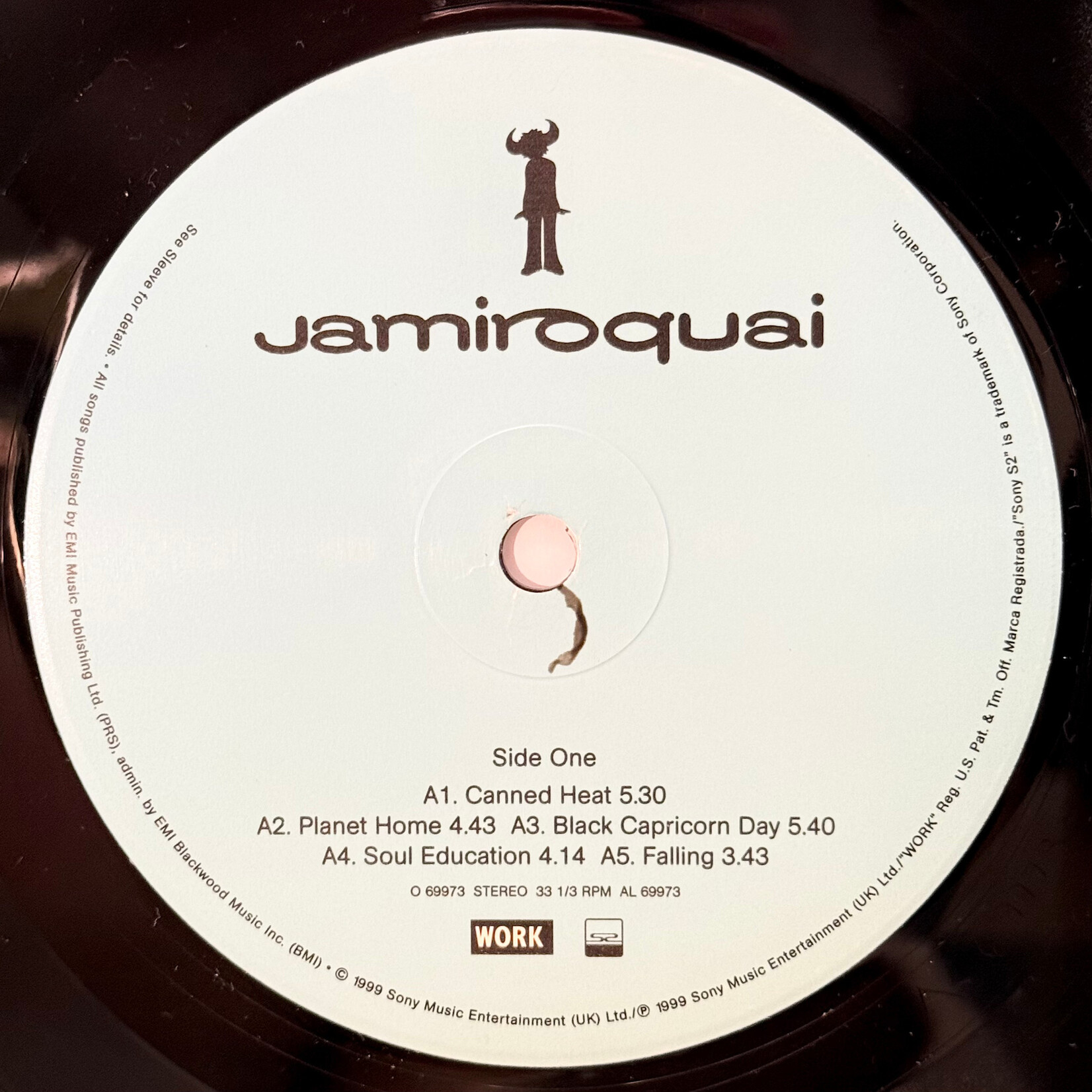 [Nick's Disk Pics] Jamiroquai: Synkronized (1999, USA, Gatefold, VG+) [WORK]