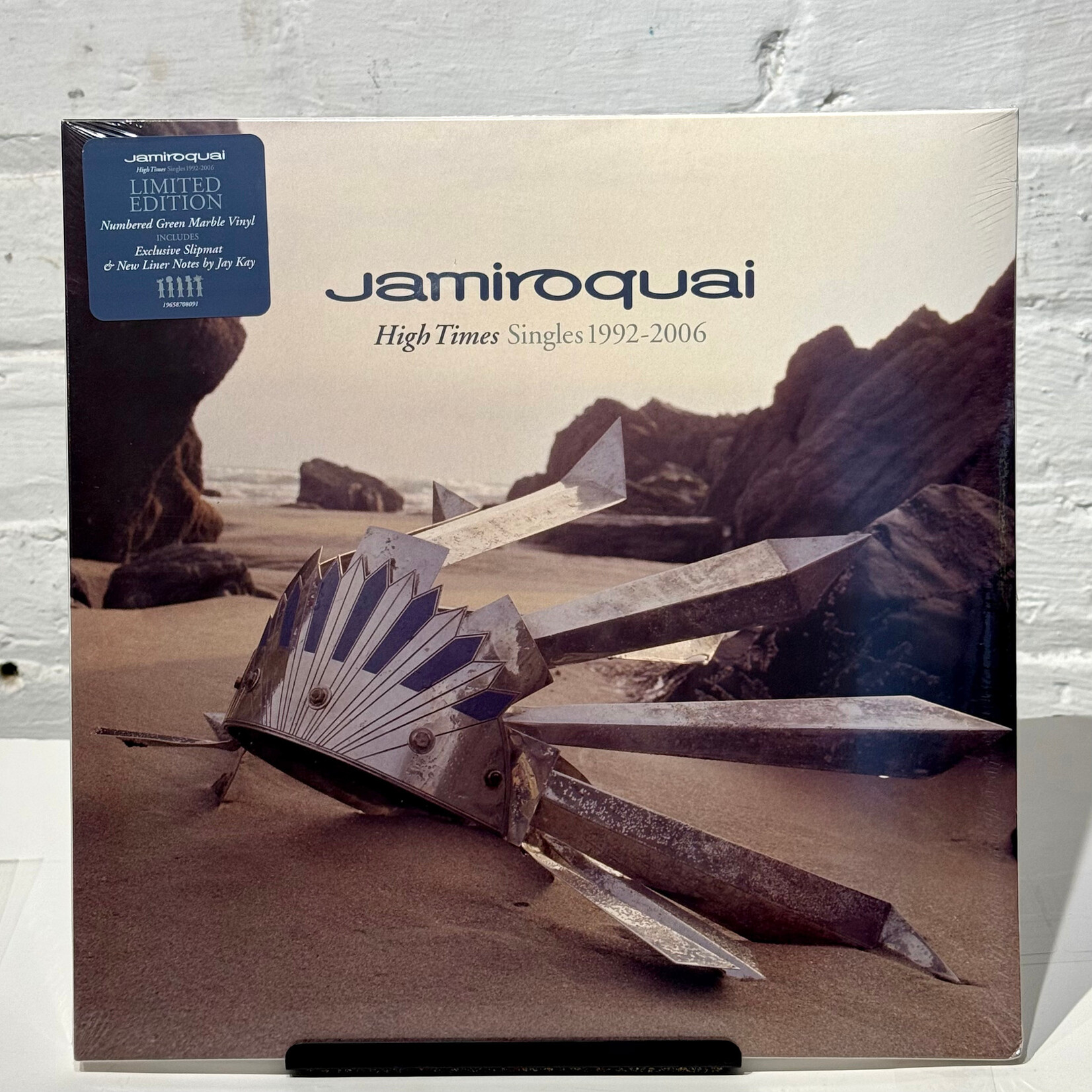 [Nick's Disk Pics] Jamiroquai: High Times (Singles 1992–2006) (2022, UK, Signed!, 2LP, LP Sealed, Outer Jacket NM) [SONY]