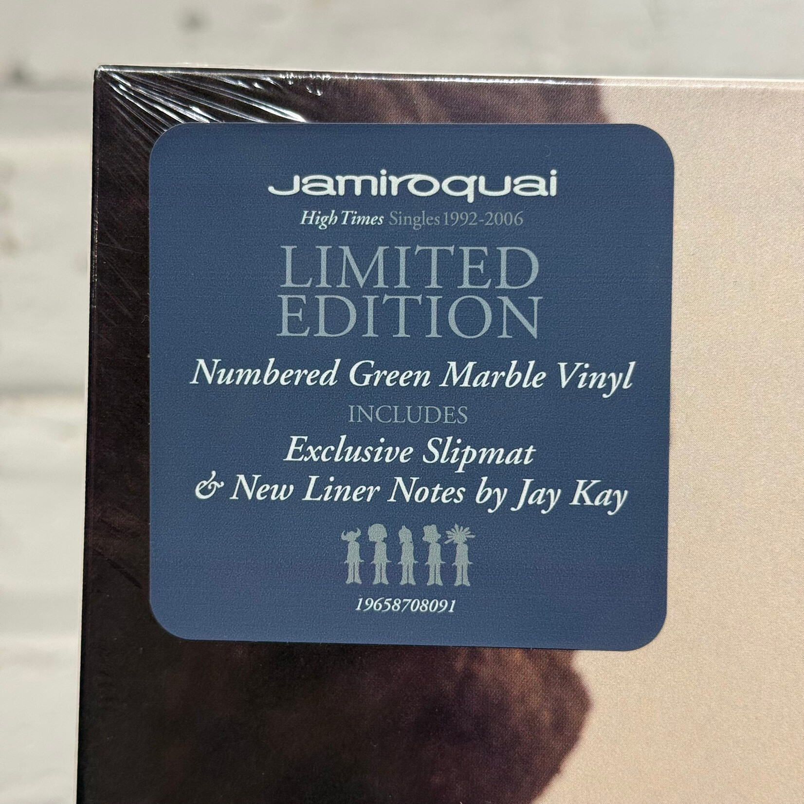 [Nick's Disk Pics] Jamiroquai: High Times (Singles 1992–2006) (2022, UK, Signed!, 2LP, LP Sealed, Outer Jacket NM) [SONY]