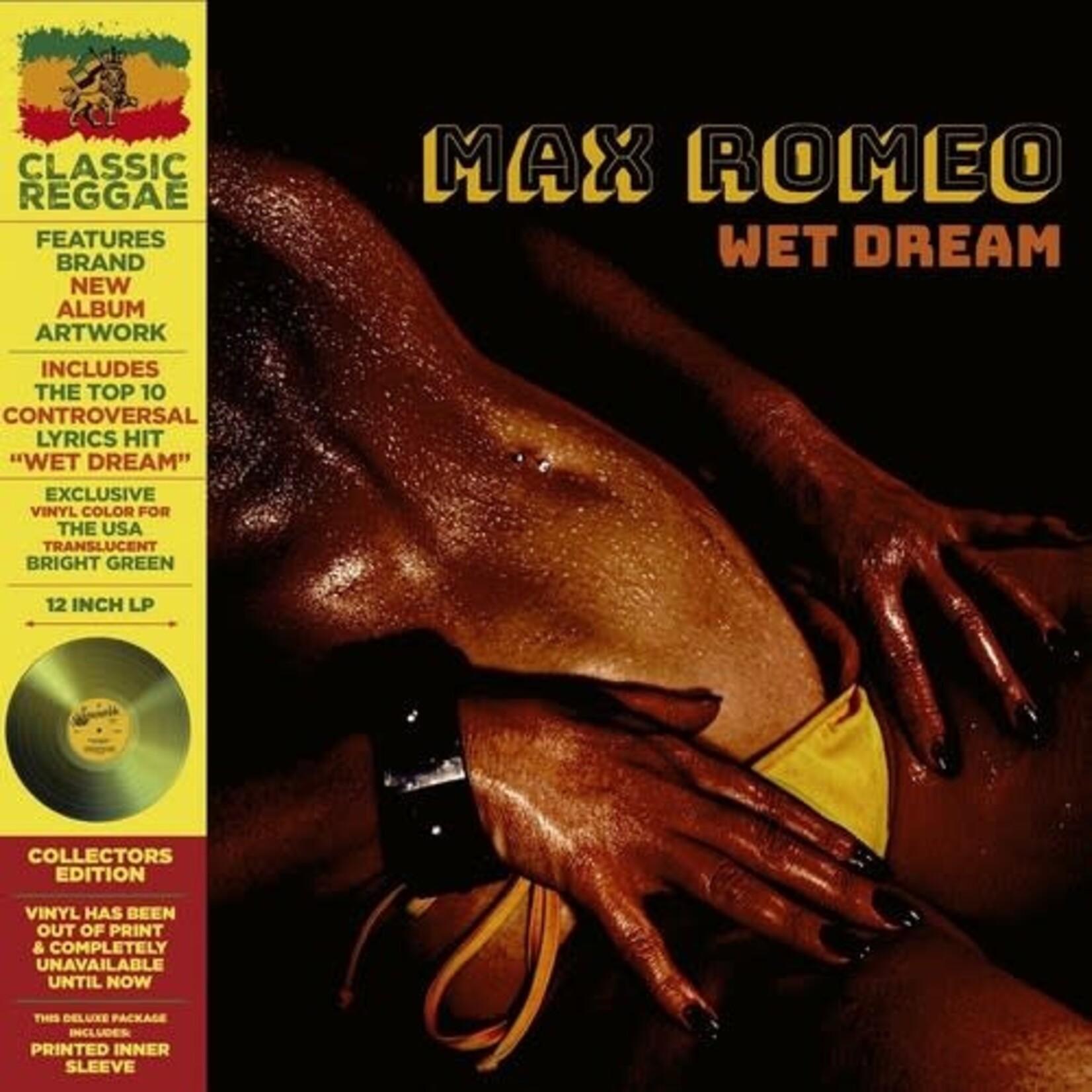 [New] Romeo, Max: Wet Dream (bright green vinyl) [LMLR]