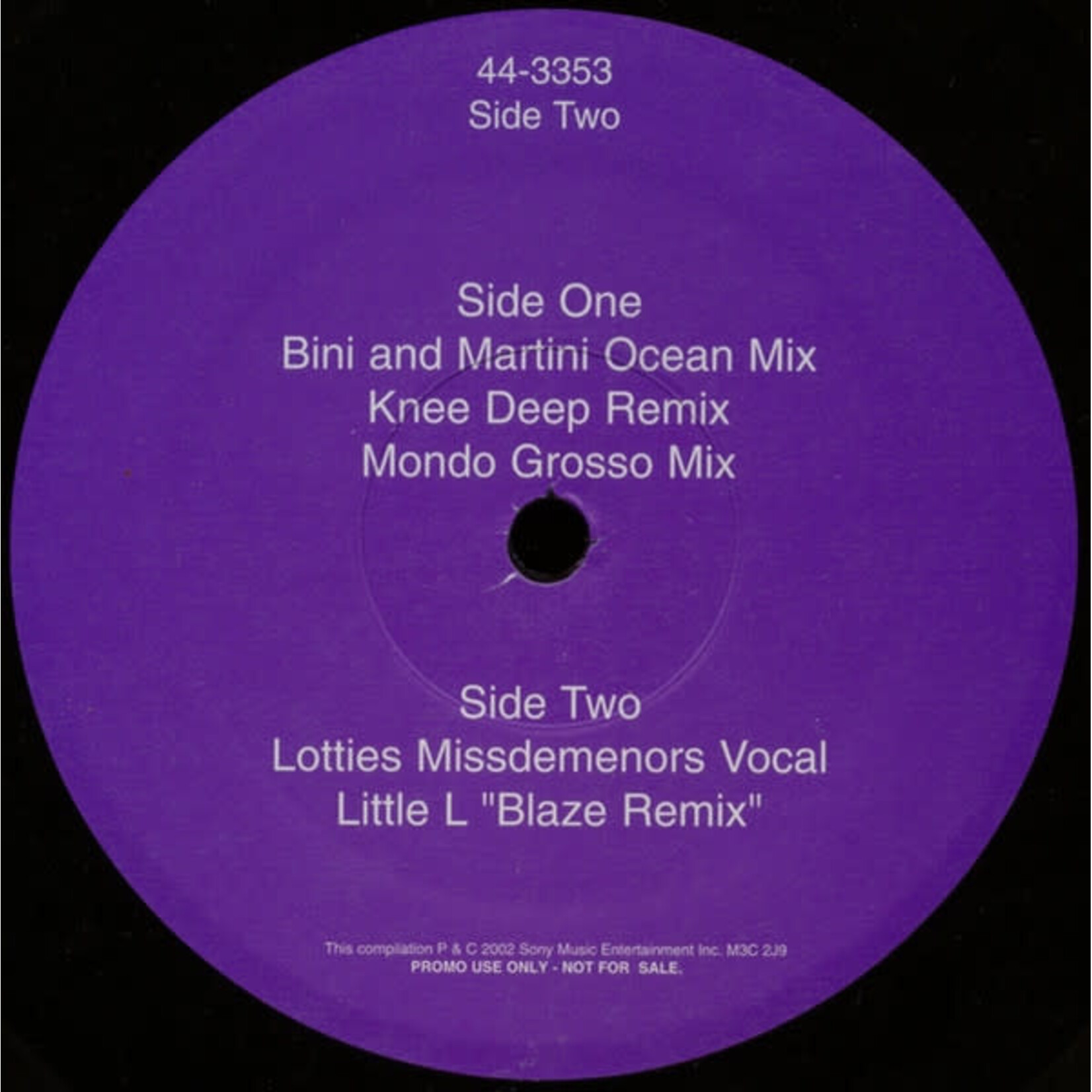 [Nick's Disk Pics] Jamiroquai: Love Foolosophy (2002, Canada, 12" Promo, Ex)[COLUMBIA]