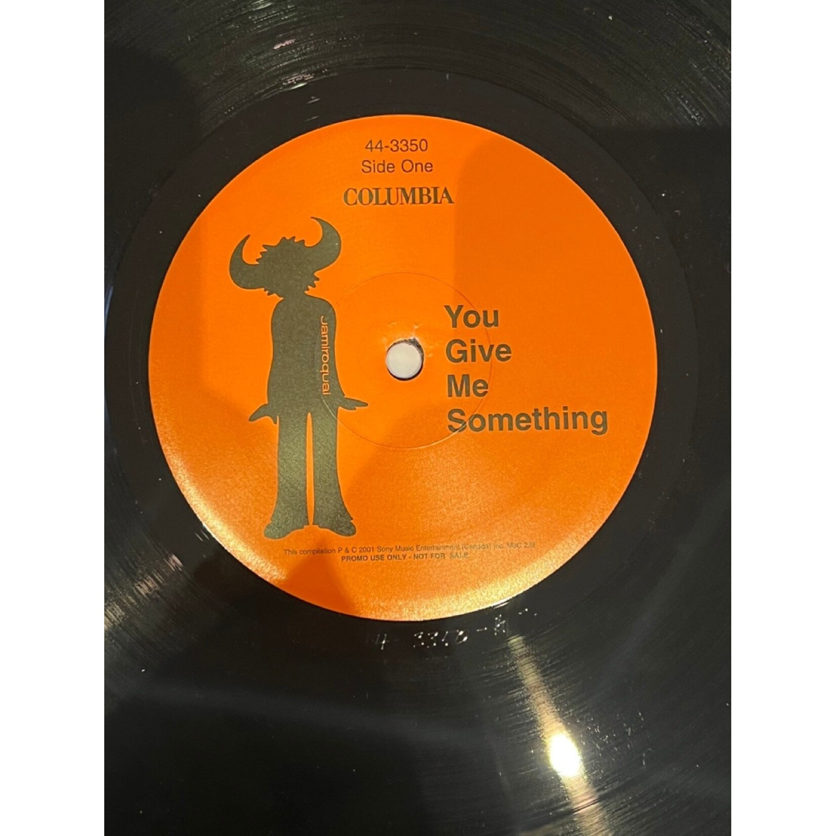 [Nick's Disk Pics] Jamiroquai: You Give Me Something (2001, Canada, 12", Ex) [COLUMBIA]