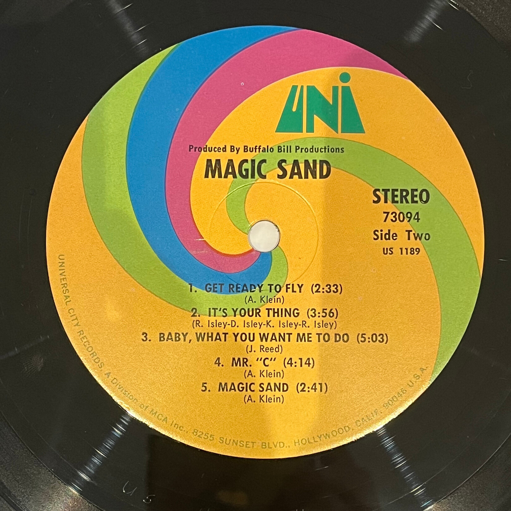 [Nick's Disk Pics] Magic Sand: Magic Sand (1970, US, NM) [UNI]
