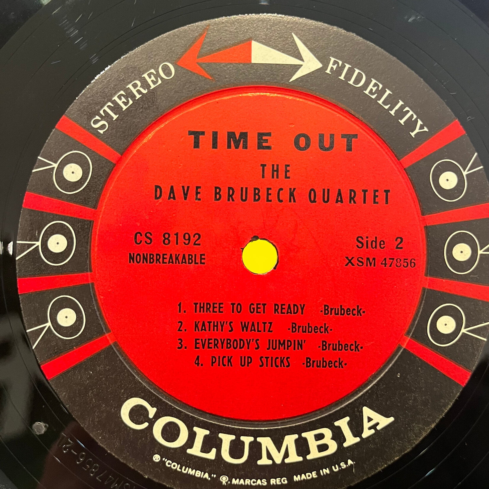 [Nick's Disk Pics] Dave Brubeck Quartet: Time Out (1961, US, Original Cover, early Stereo, VG+)[COLUMBIA]