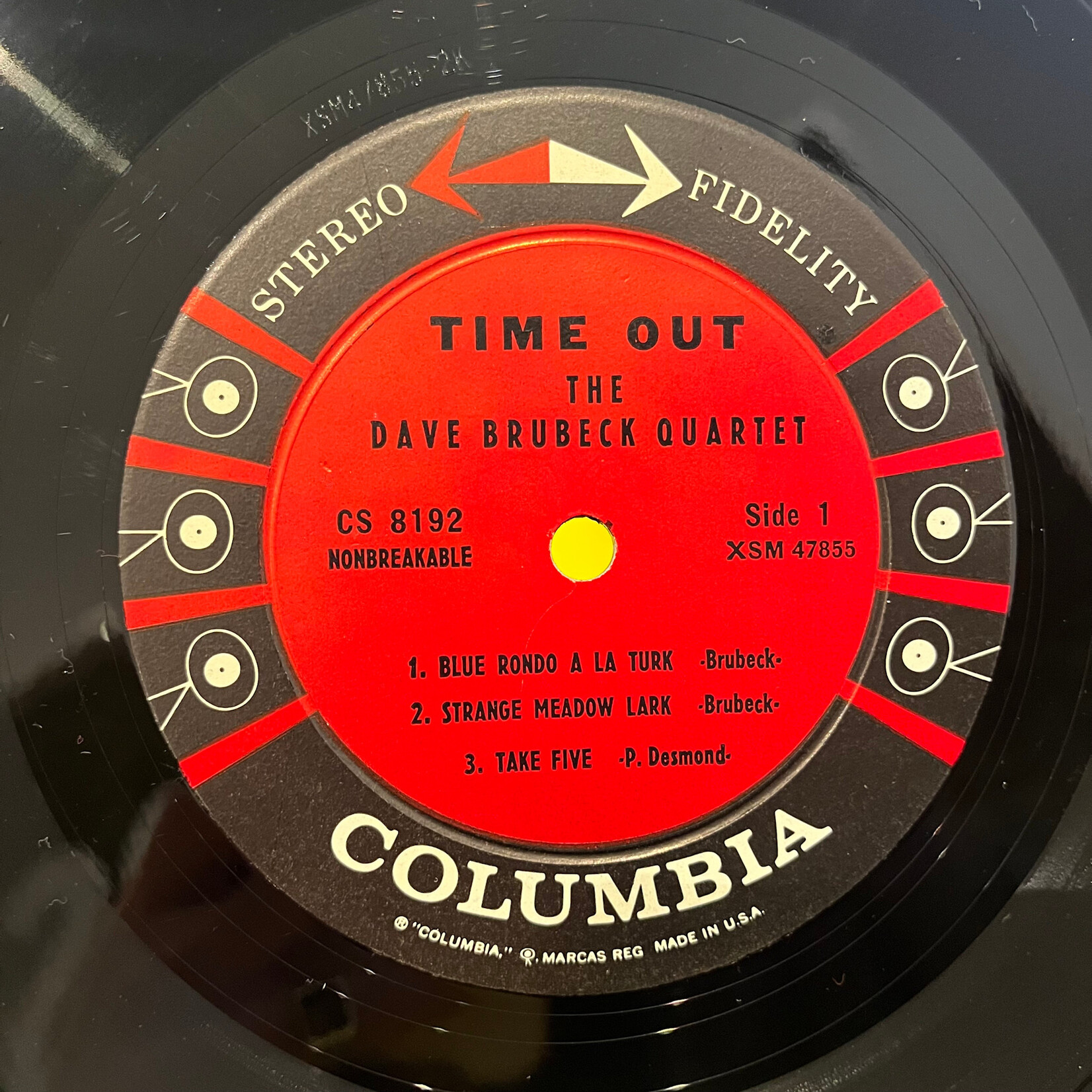 [Nick's Disk Pics] Dave Brubeck Quartet: Time Out (1961, US, Original Cover, early Stereo, VG+)[COLUMBIA]