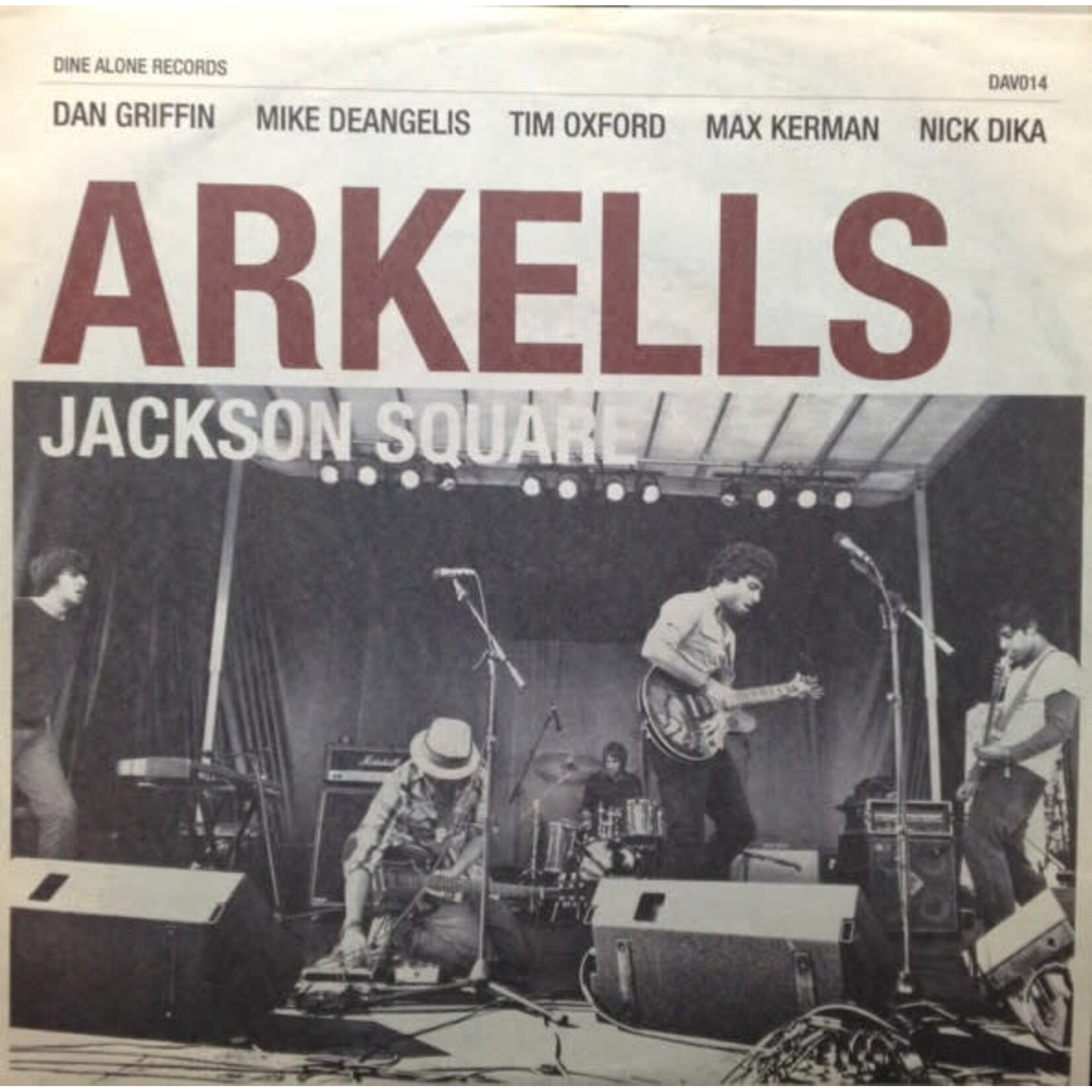 [Nick's Disk Pics] Arkells: Jackson Square (Deluxe 2LP Repress, Complete w/ Inserts, NM)[DINE ALONE]