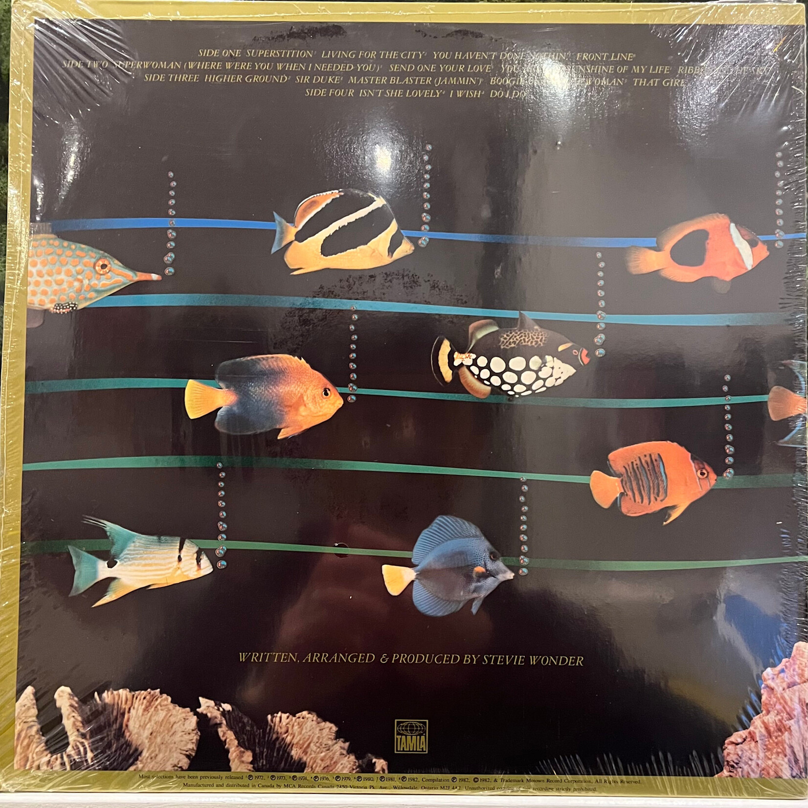 [Nick's Disk Pics] Wonder, Stevie: The Original Musiquarium I (Original Issue, Sealed) [TAMLA]