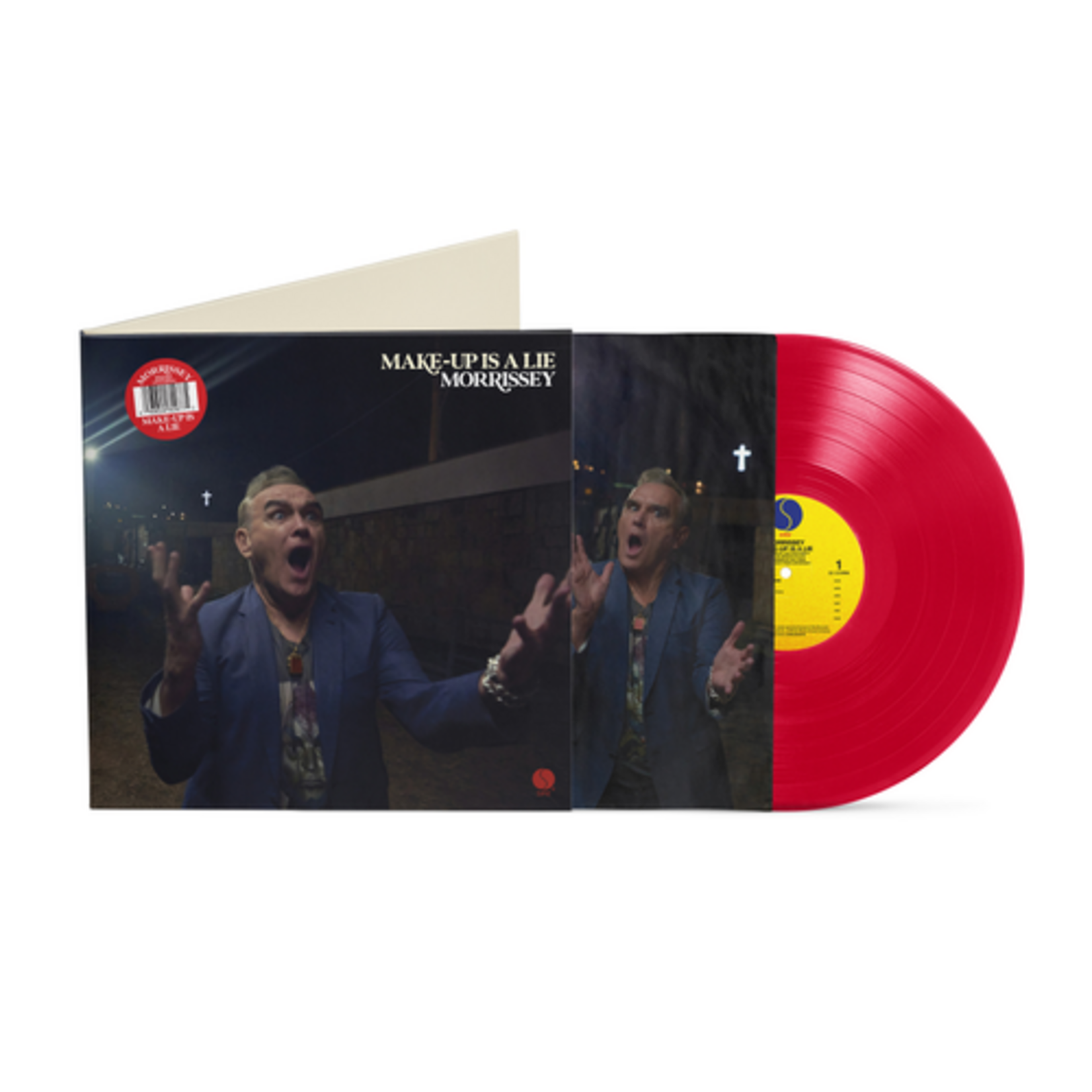 [New Vinyl] Morrissey: Make-Up Is a Lie (Indie Exclusive, Red Vinyl) [SIRE]