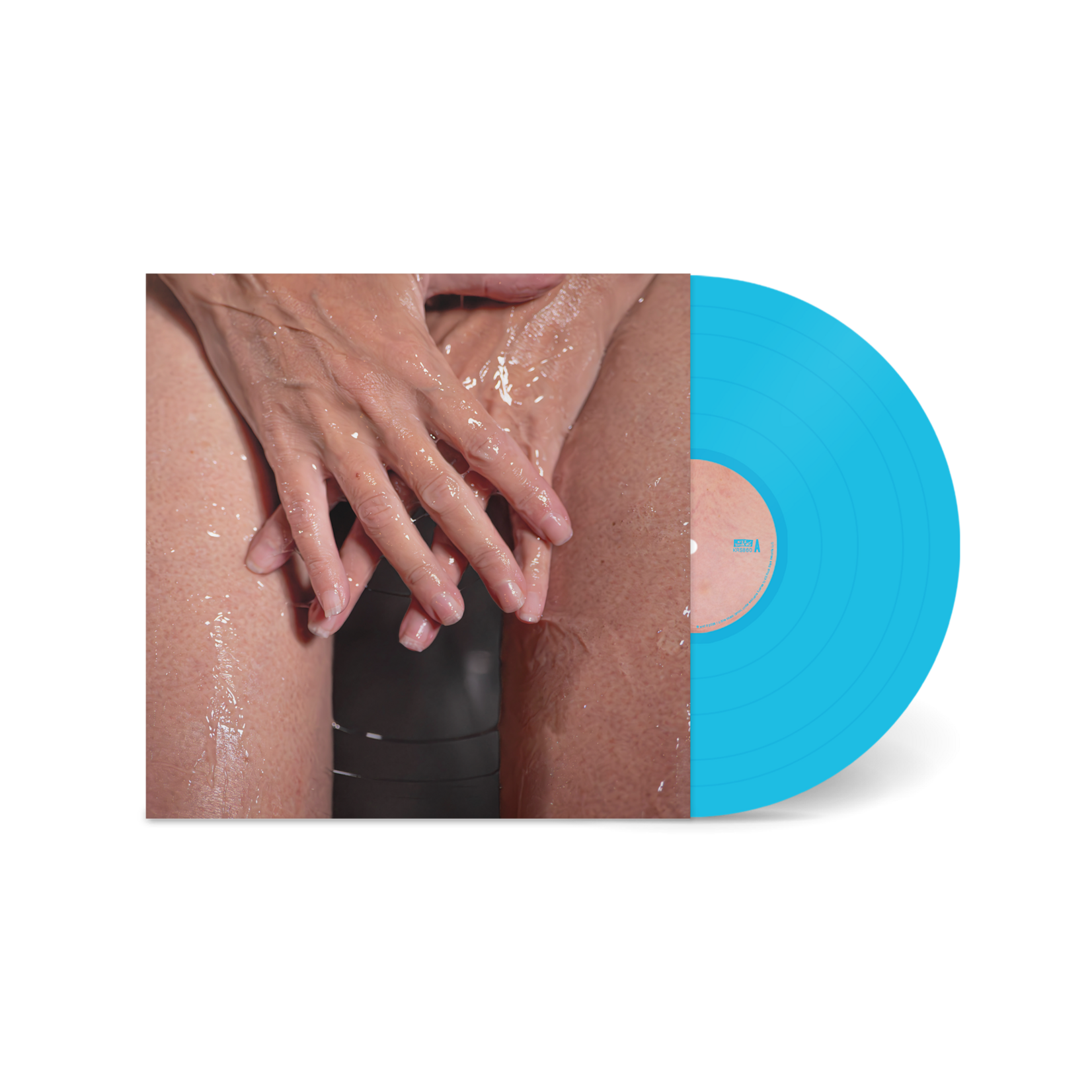 [New Vinyl] Peaches: No Lube So Rude (SIGNED + STICKERS, Electric Blue Vinyl) [KILL ROCK STARS]