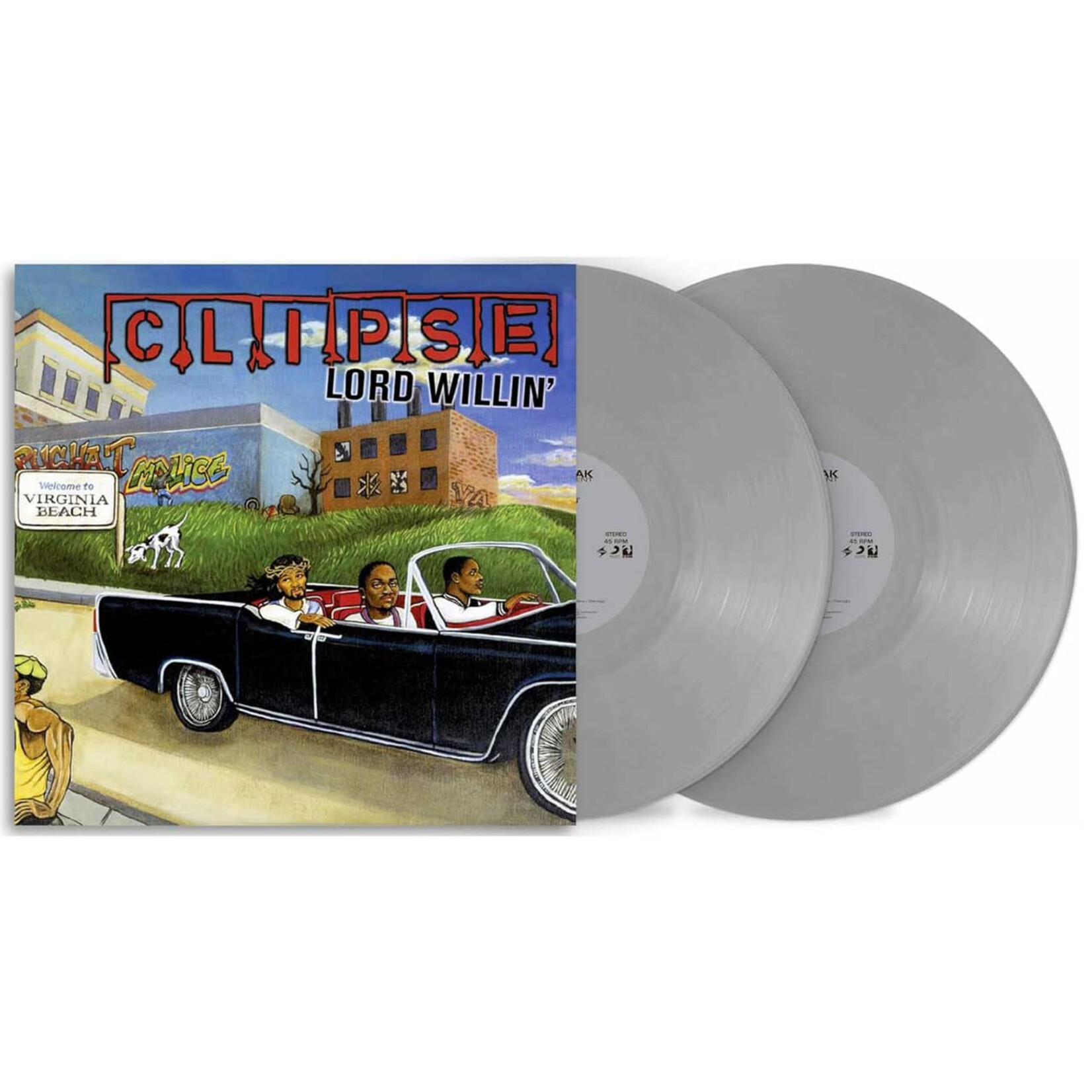 [New] Clipse: Lord Willin' (2LP, Silver Vinyl) [LEGACY]