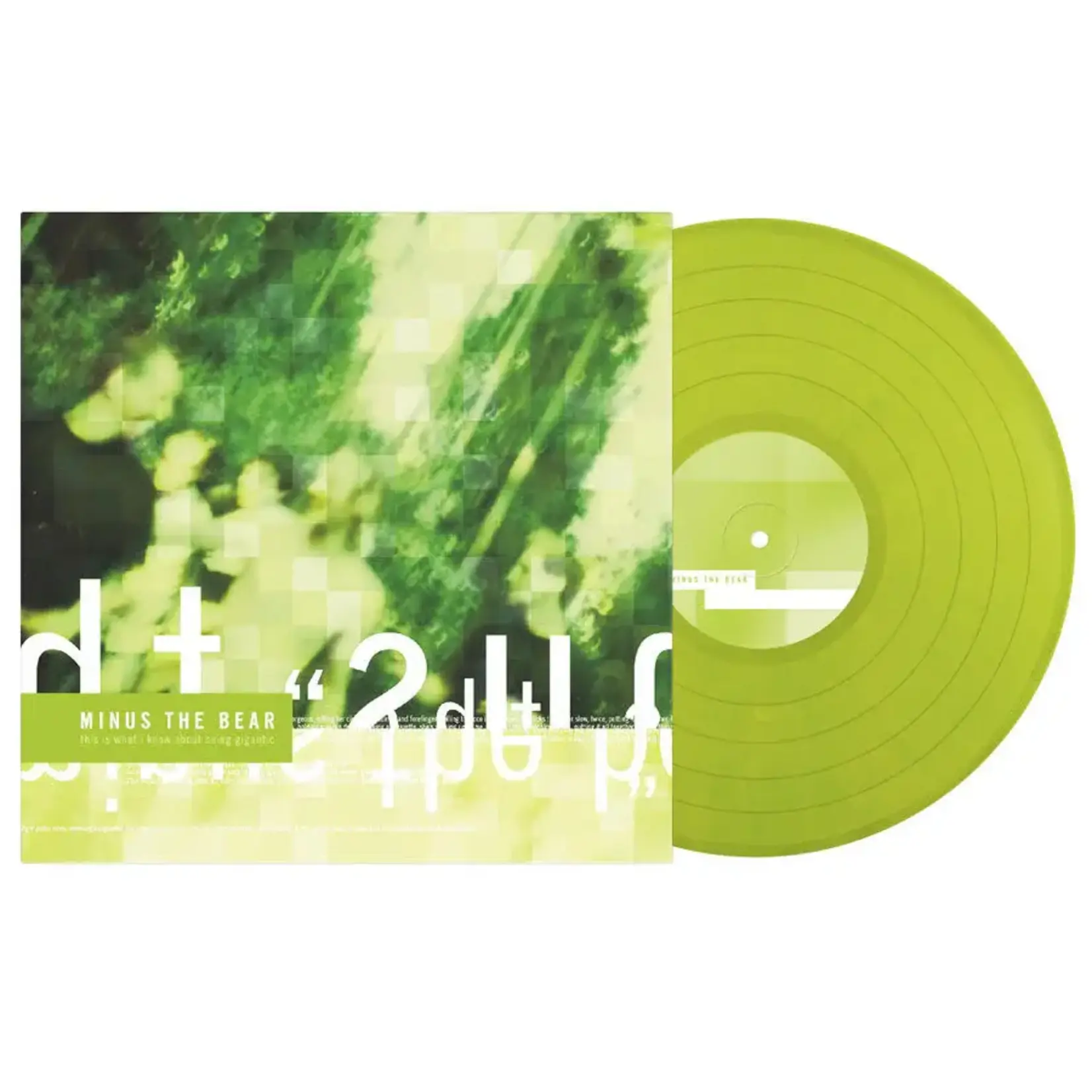 Minus The Bear: This Is What I Know About Being Gigantic (opaque green vinyl) [SUICIDE SQUEEZE]