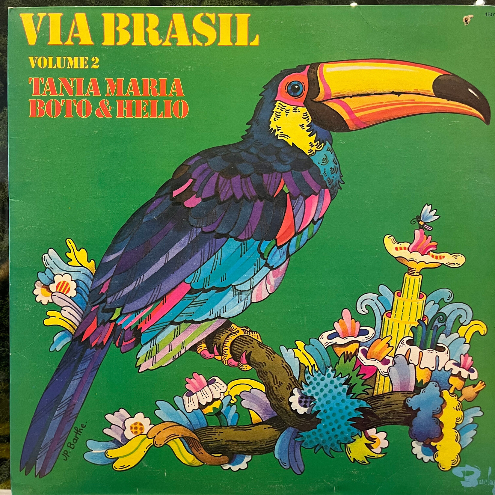 [Nick's Disk Pics] Tania Maria, Boto & Helio: Via Brasil Volume 2 (1975, Canada, VG+) [BARCLAY]