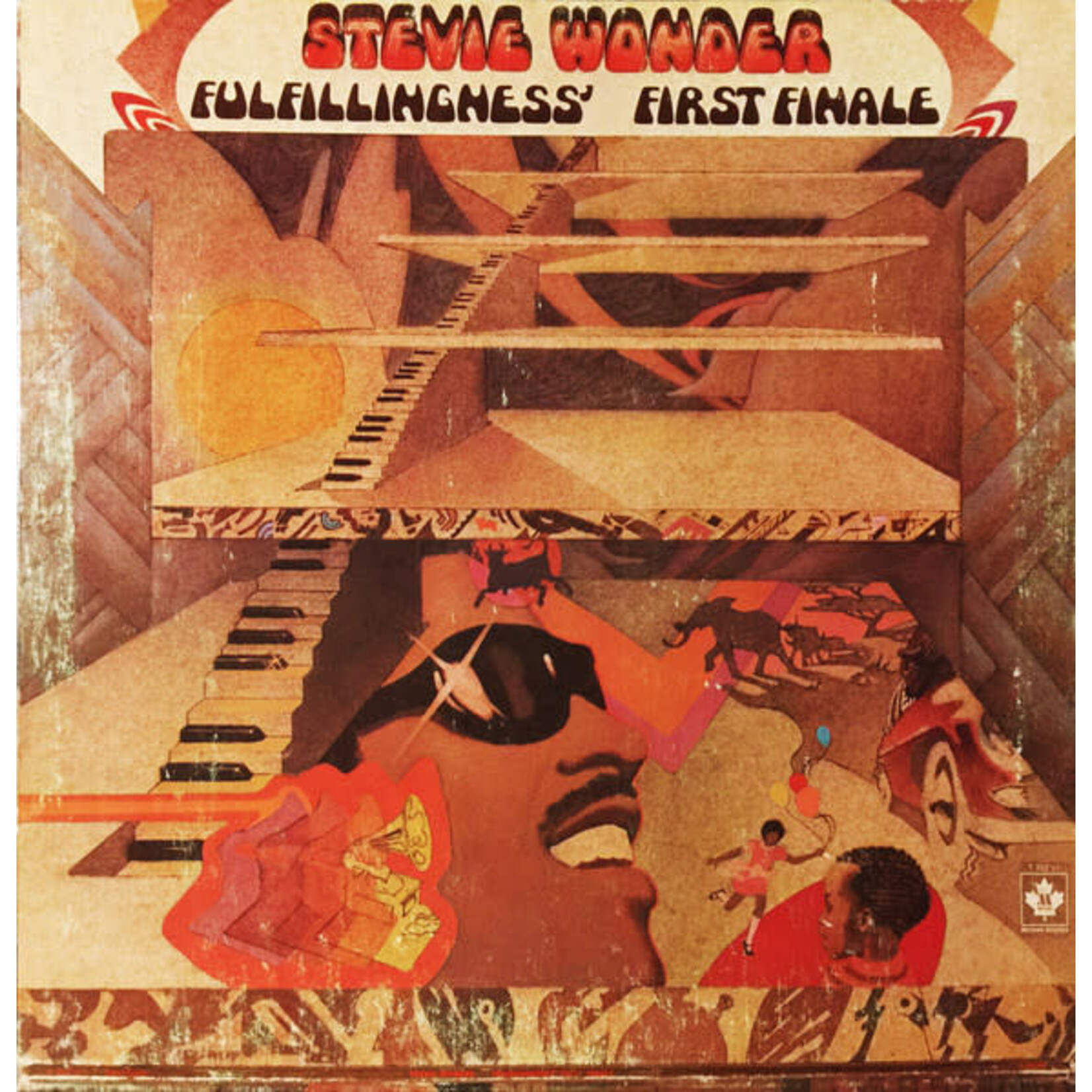 [Nick's Disk Pics] Wonder, Stevie: Fulfillingness' First Finale (Original Issue, Sealed) {MOTOWN]