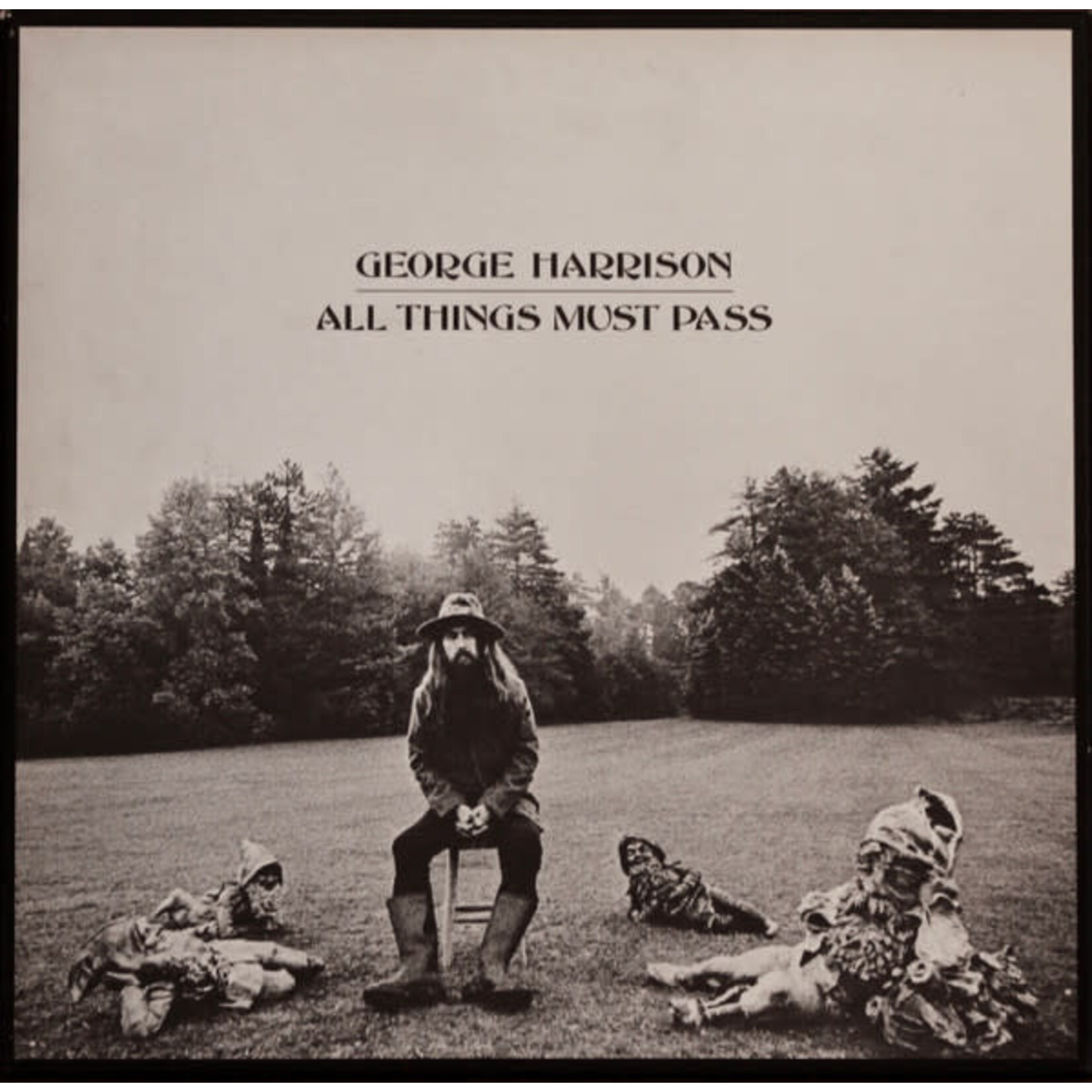 [Nick's Disk Pics] Harrison, George: All Things Must Pass (1970, Germany, W/Poster, NM/VG++) [APPLE]