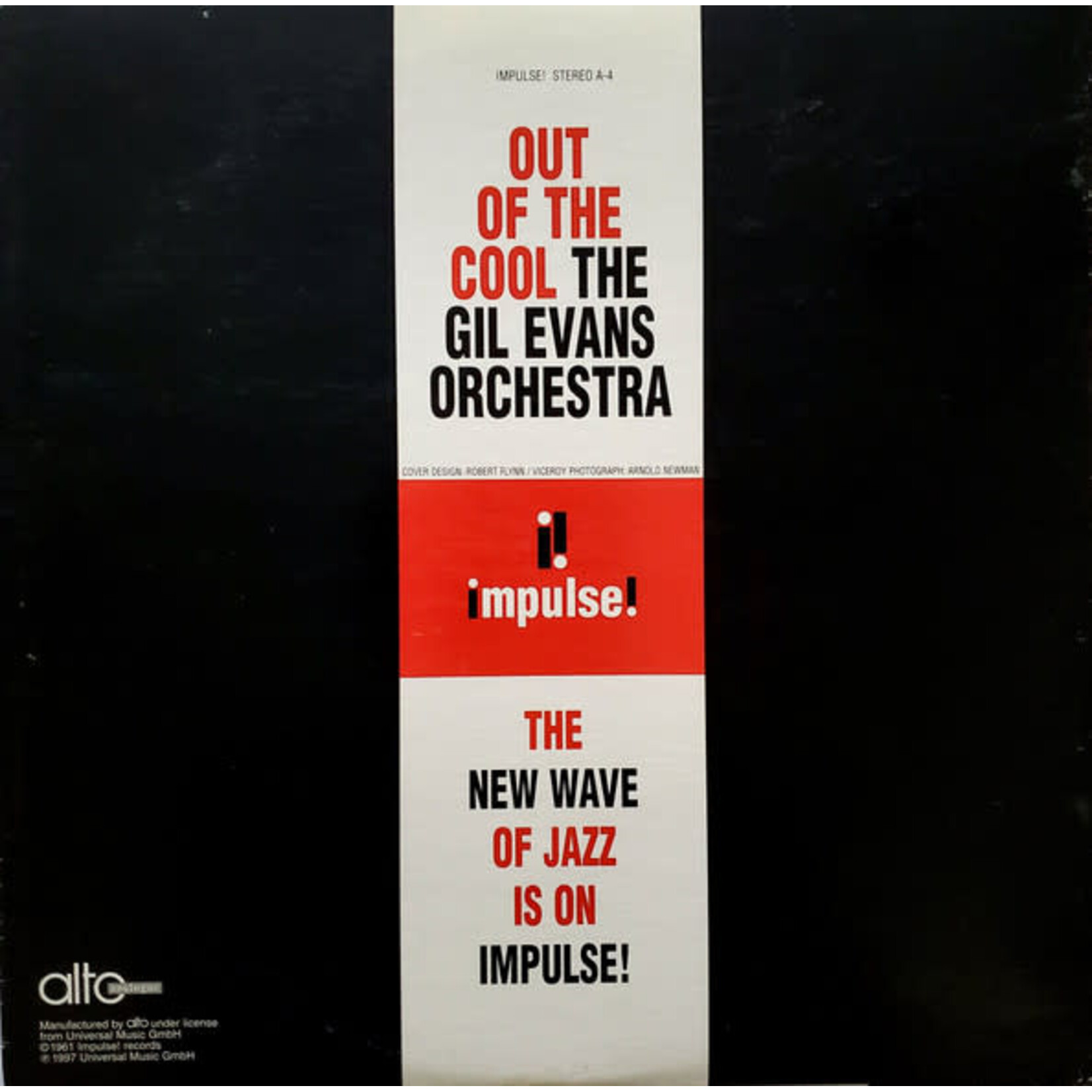 [Kollectible Vinyl] Evans, Gil Orchestra: Out Of The Cool (1997, Germany, Audiophile, Ex)[IMPULSE]