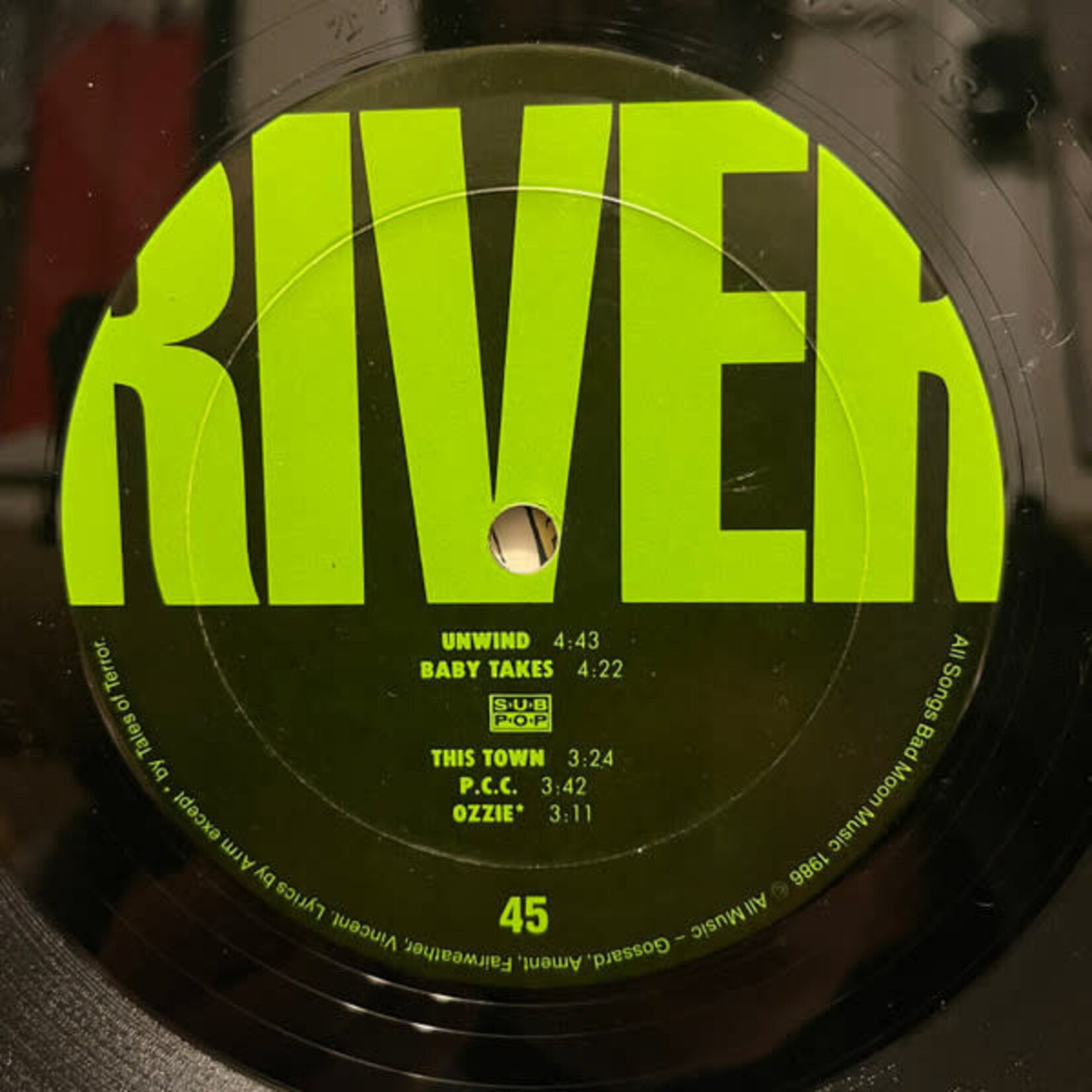 [Nick's Disk Pics] Green River: Dry As A Bone (1987, USA, NM) [SUB POP]