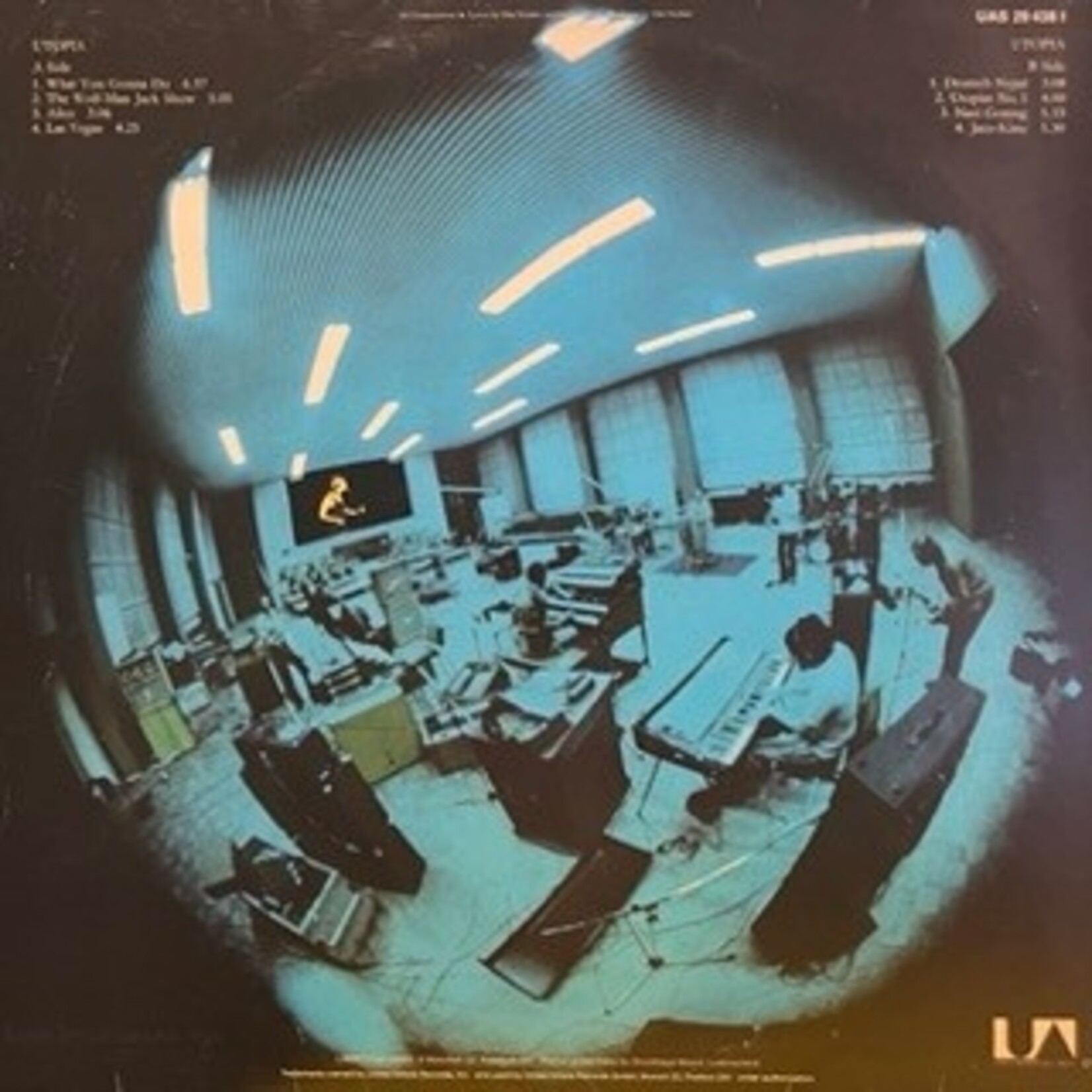 [Nick's Disk Pics] Utopia: Self-Titled (1973, Germany, Krautrock, VG+) [UNITED]