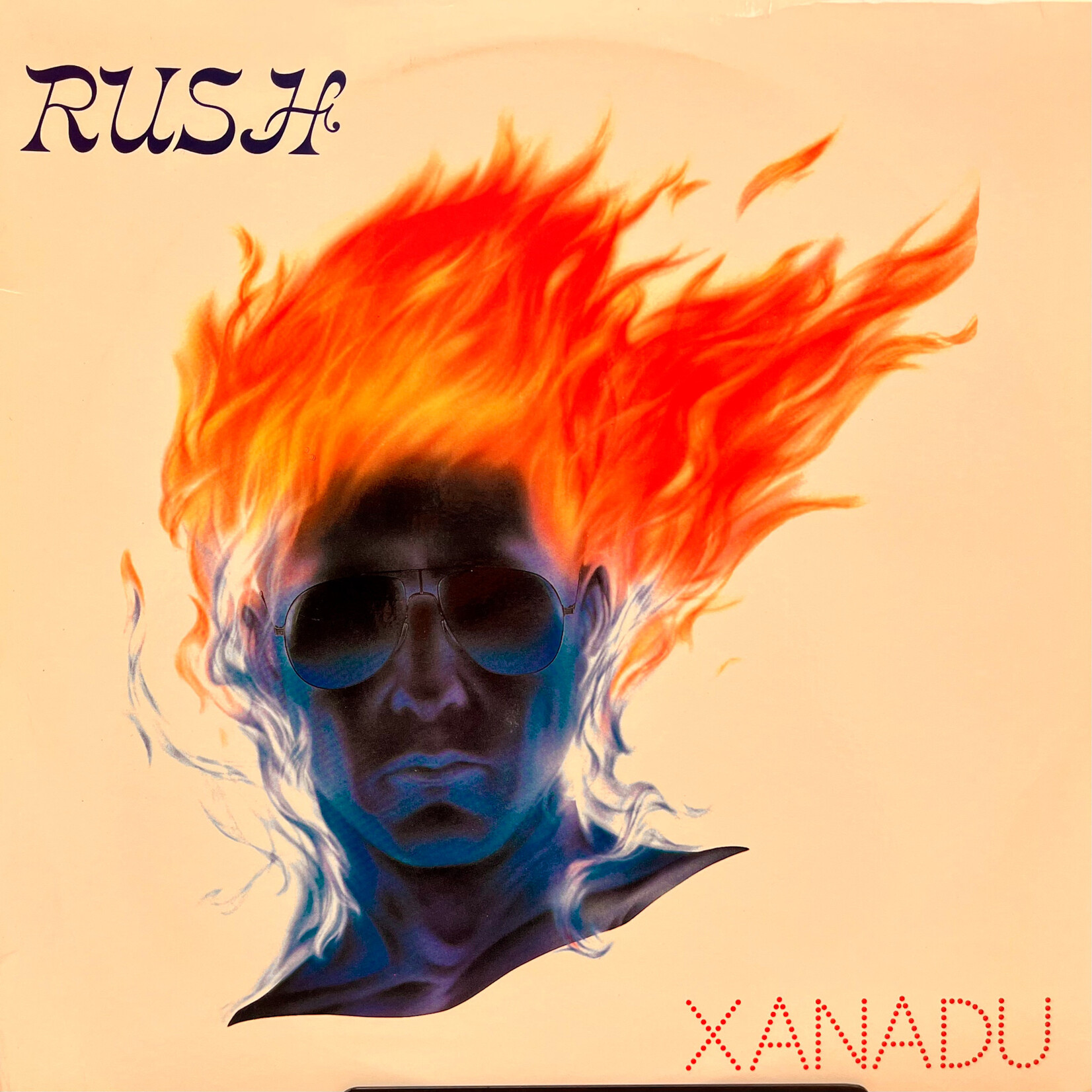 [Kollectible Vinyl] Rush : Xanadu (1985, Australia, Live, VG+) [TOASTED]