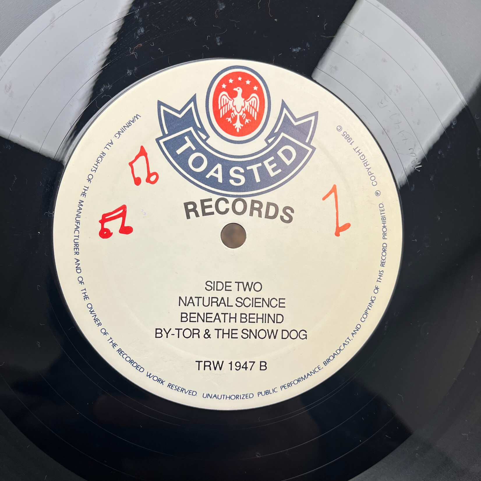 [Kollectible Vinyl] Rush : Xanadu (1985, Australia, Live, VG+) [TOASTED]
