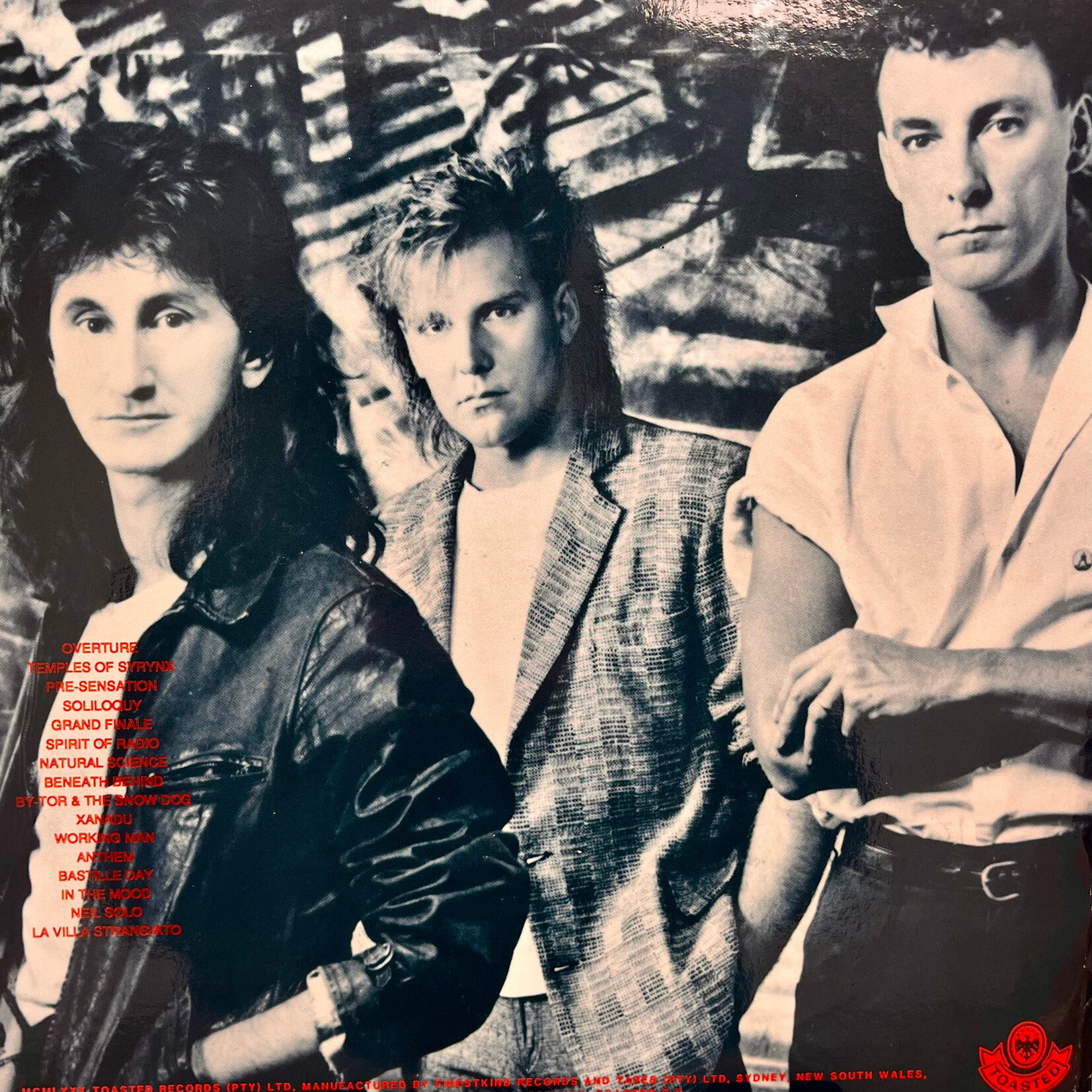 [Kollectible Vinyl] Rush : Xanadu (1985, Australia, Live, VG+) [TOASTED]
