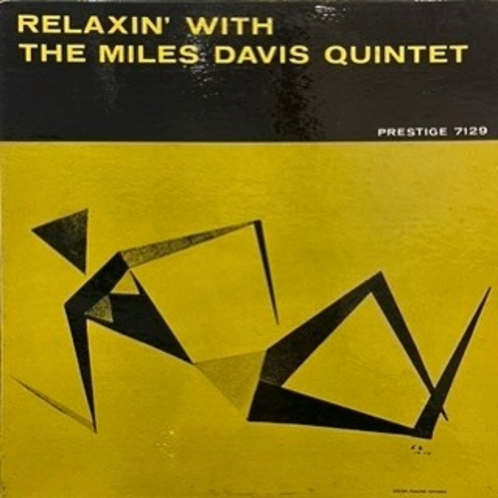 [Nick's Disk Pics] Davis, Miles: Relaxin' With The Miles Davis Quintet (1958, USA, 1st Issue, VG) [PRESTIGE]