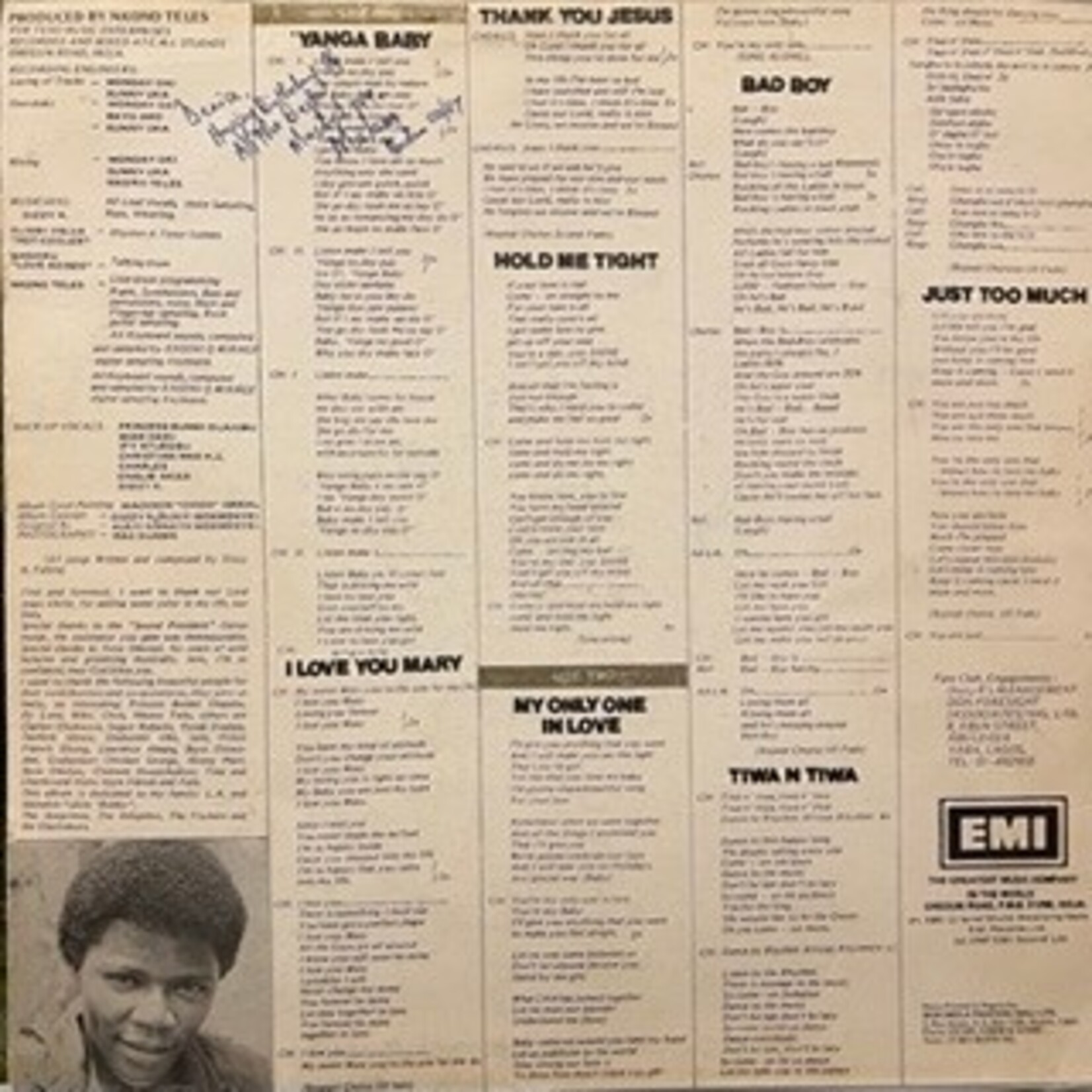 [Nick's Disk Pics] Dizzy K: In Color (1987, Nigeria, w/Inner, Afrobeat/Synth-Funk, VG) [EMI]