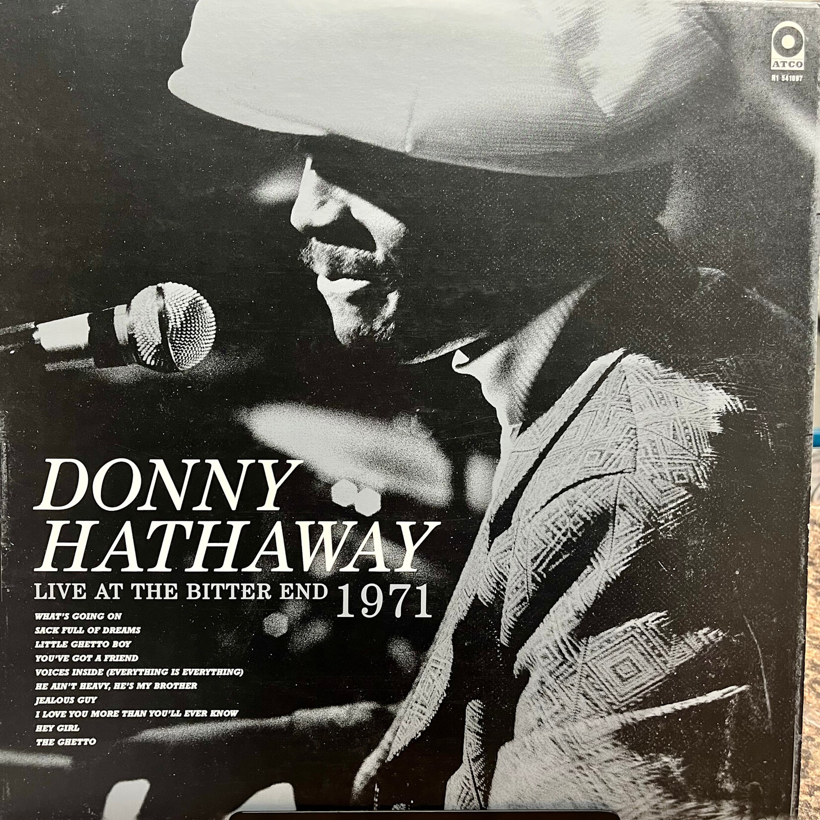 [Kollectible Vinyl] Hathaway, Donny: Live At The Bitter End 1971 (2014, US, RSD Limited Ed., #'d, VG+) [ATCO]