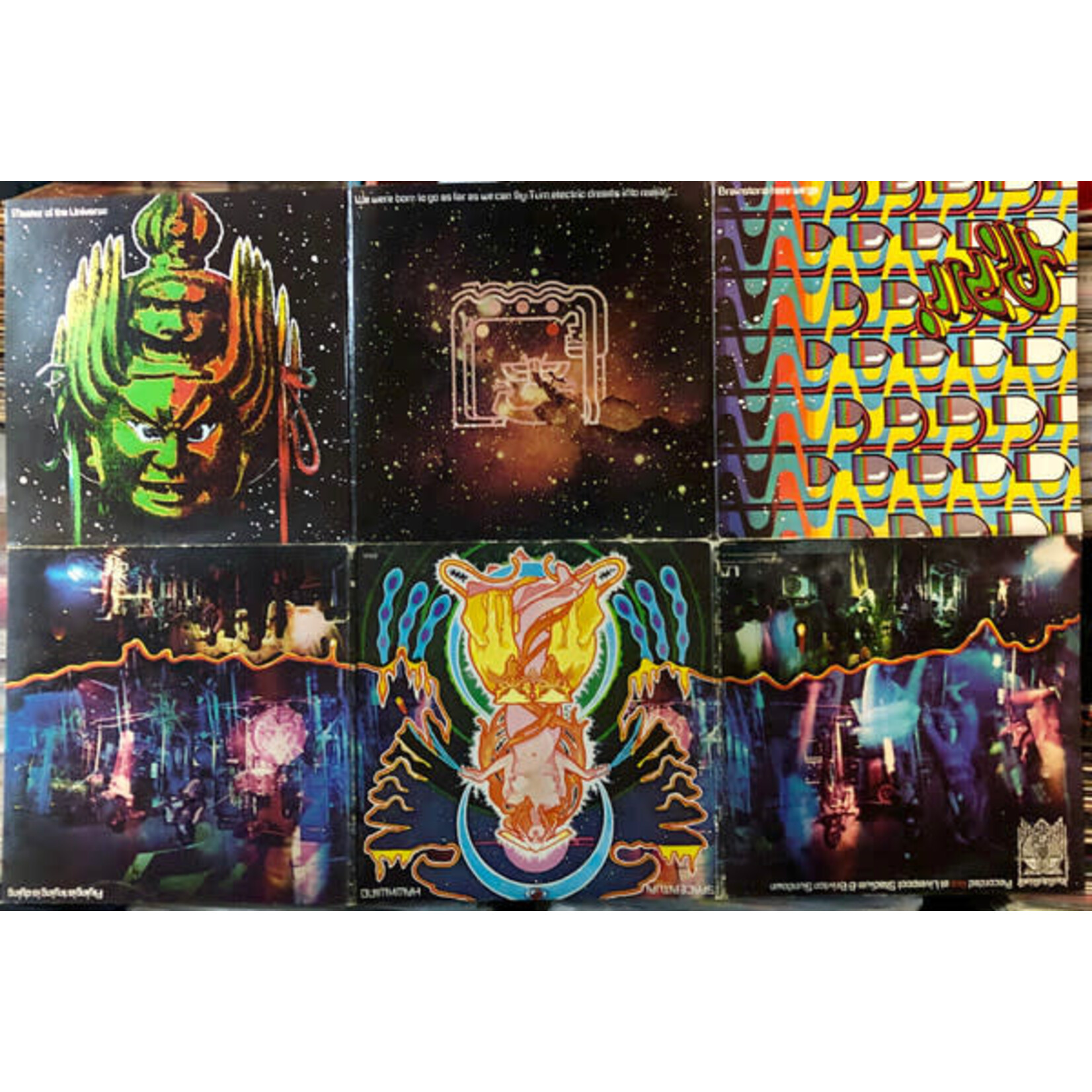 [Nick's Disk Pics] Hawkwind: Space Ritual (1973, Canada, Fold-Out Cover, NM) [UNITED ARTISTS]