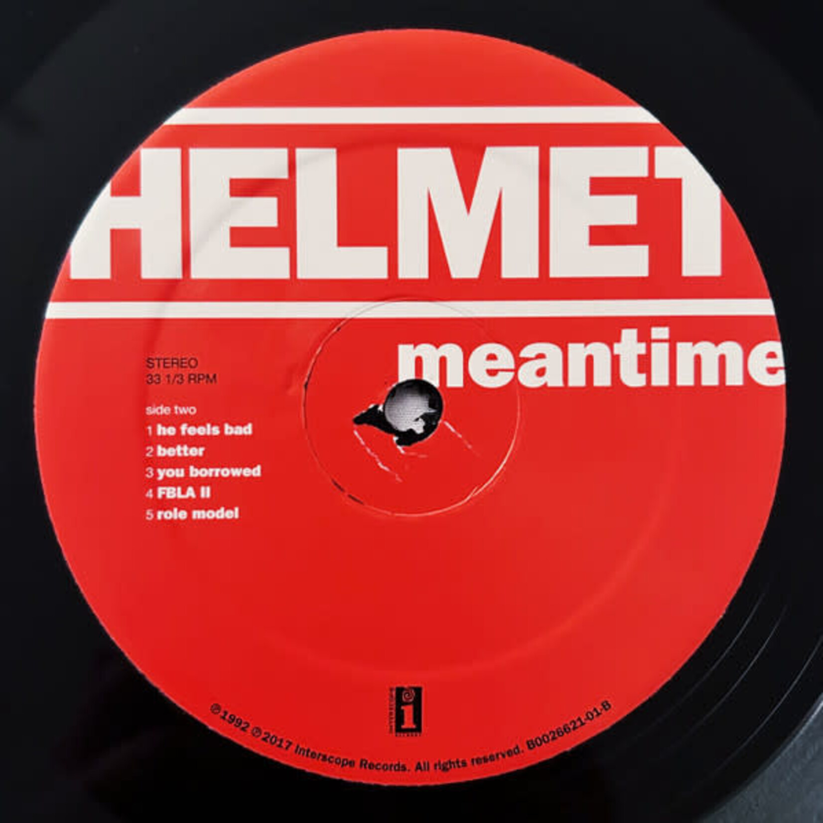 [Nick's Disk Pics] Helmet: Meantime (2017, USA, Signed!, NM) [NTERSCOPE]