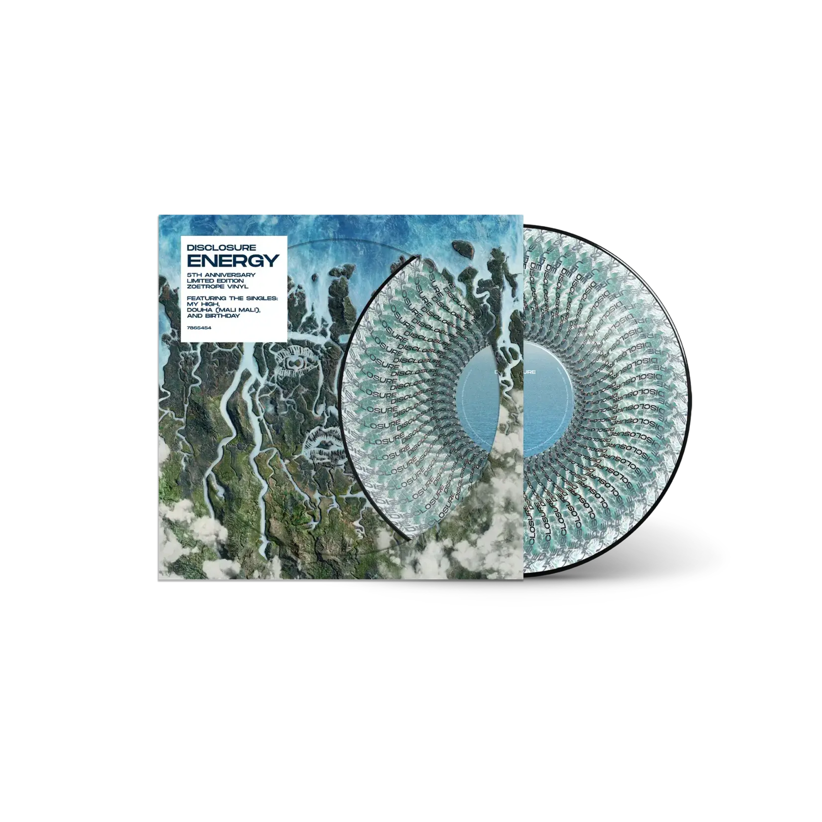 [New Vinyl] Disclosure: Energy (5Th Anniversary Zoetrope Vinyl) [HIP-O RECORDS (UME)]