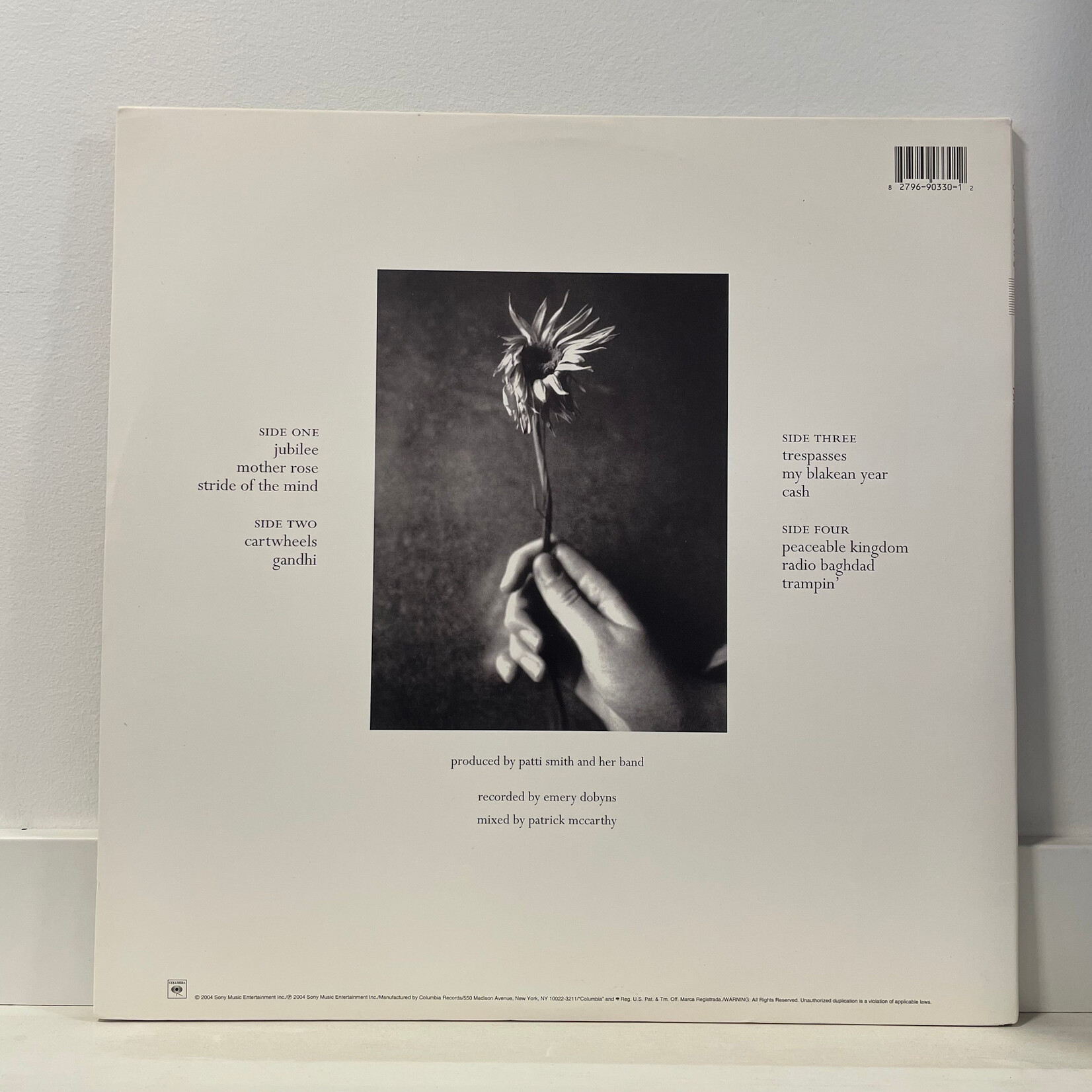 [Kollectible Vinyl] Smith, Patti: Trampin' (2004, USA, VG+) [COLUMBIA]