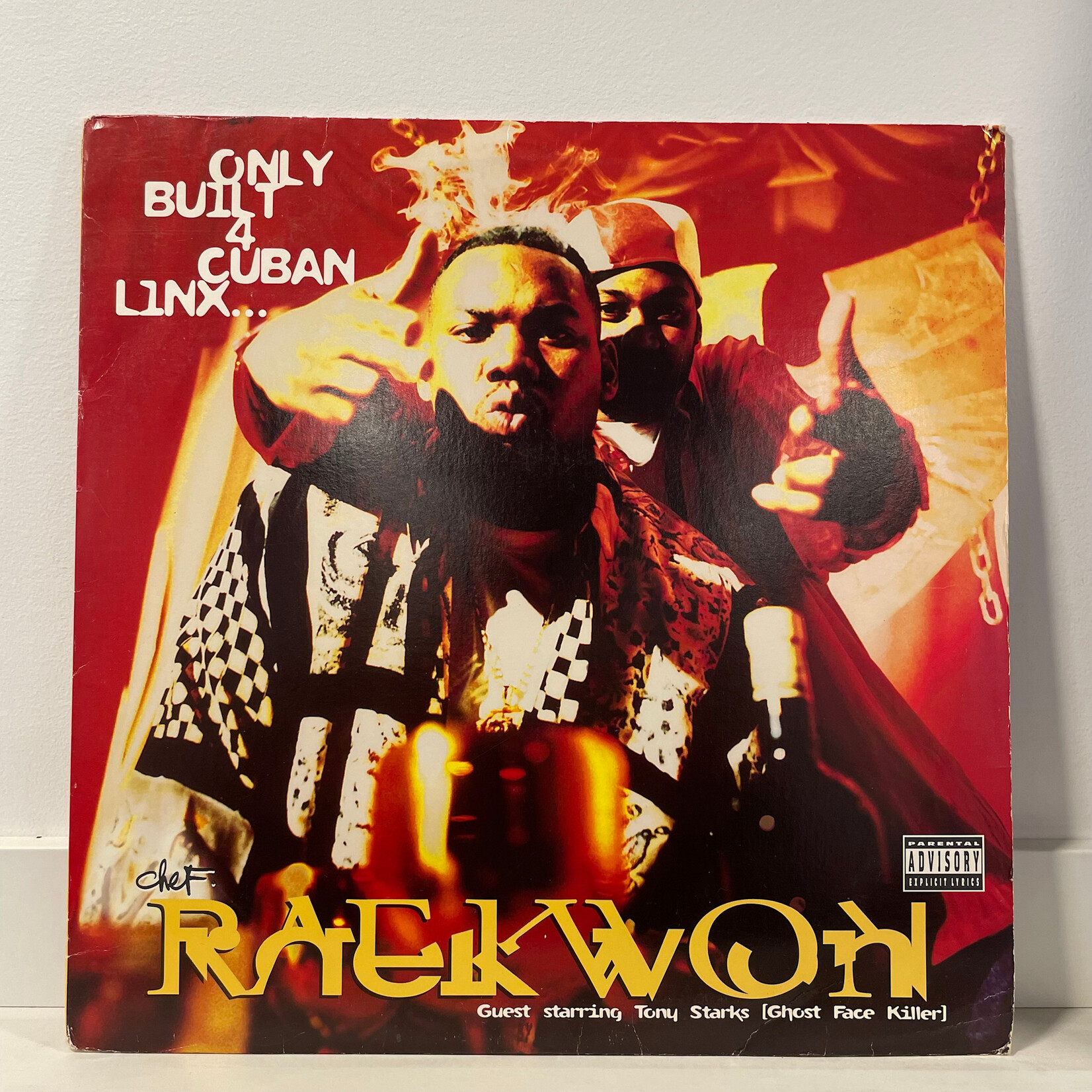 [Kollectible Vinyl] Raekwon, Chef Guest Starring: Ghost Face Killer aka Tony Starks: Only Built 4 Cuban Linx... (1995, USA, First Press, VG) [LOUD]