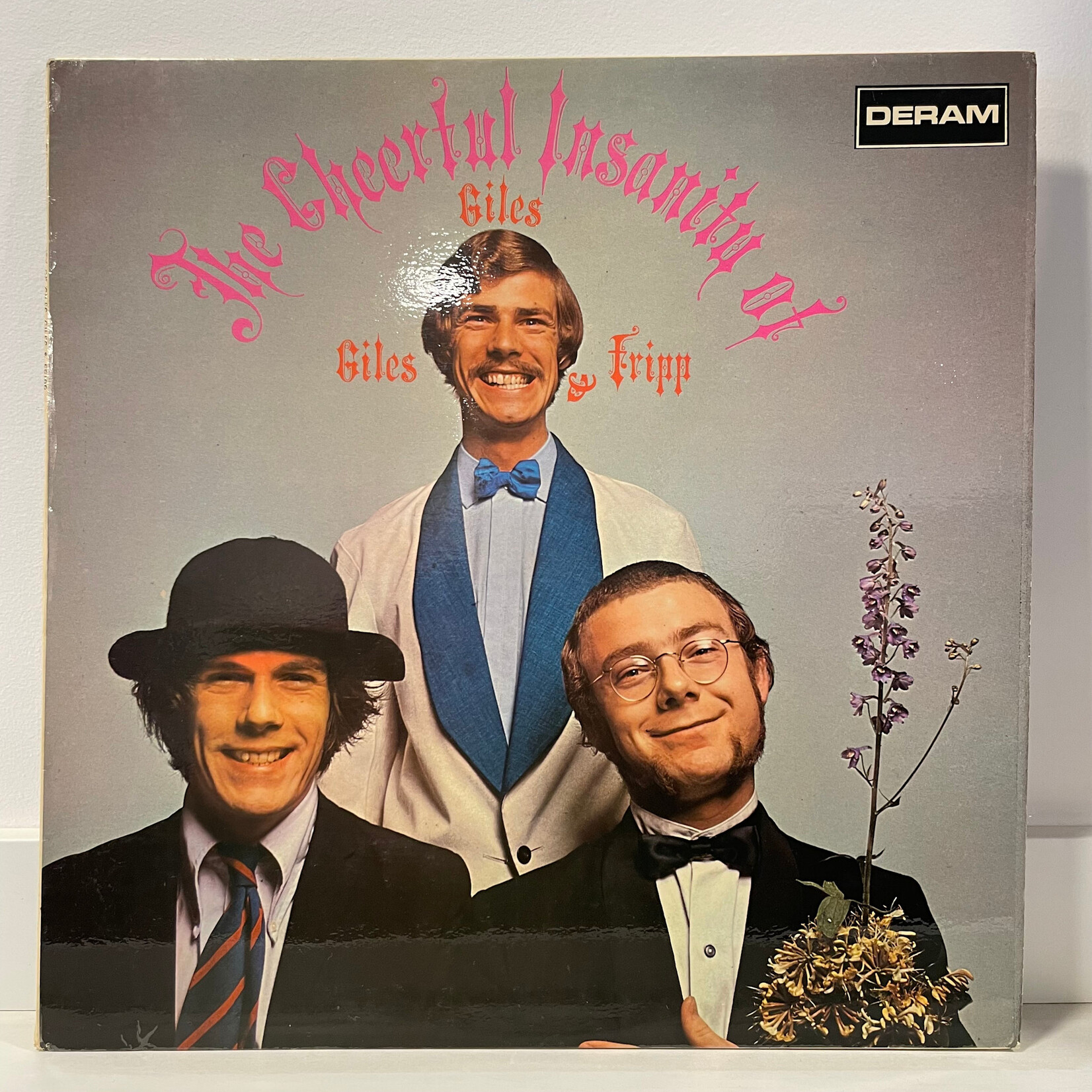 [Kollectible Vinyl] Giles, Giles And Fripp: The Cheerful Insanity Of Giles, Giles And Fripp (1975, UK, VG+) [DERAM]