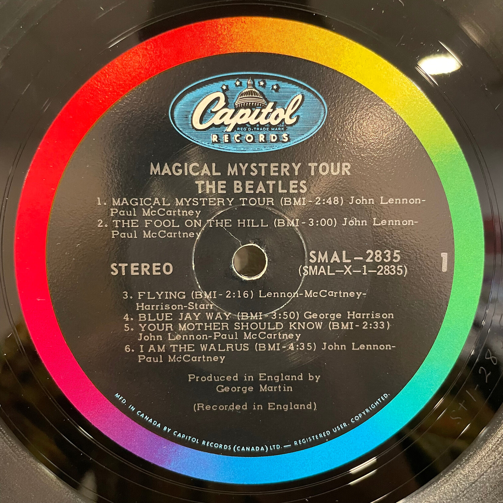 [Kollectible Vinyl] Beatles: Magical Mystery Tour (1967, Canada, w/ Booklet, VG+) [CAPITOL]