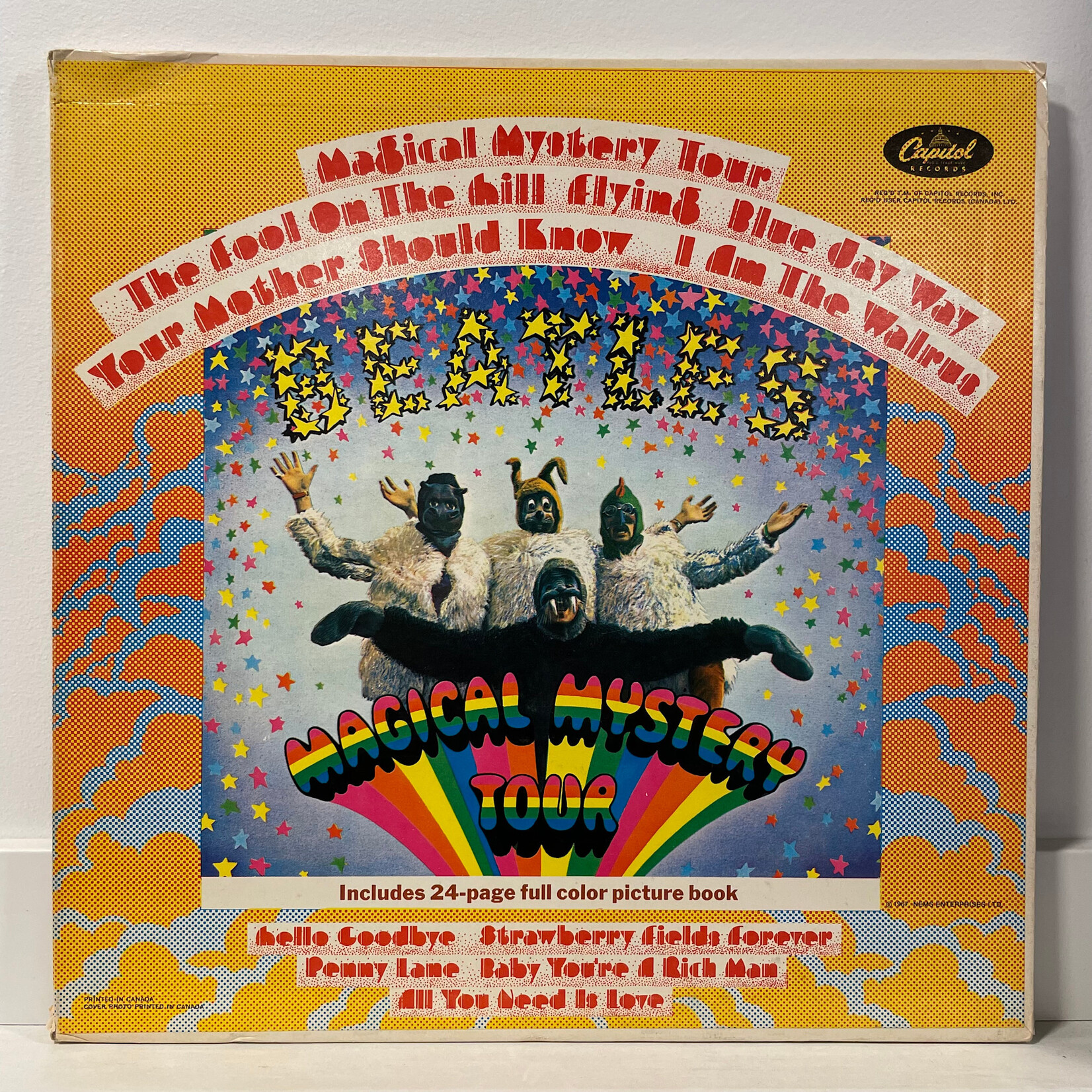[Kollectible Vinyl] Beatles: Magical Mystery Tour (1967, Canada, w/ Booklet, VG+) [CAPITOL]