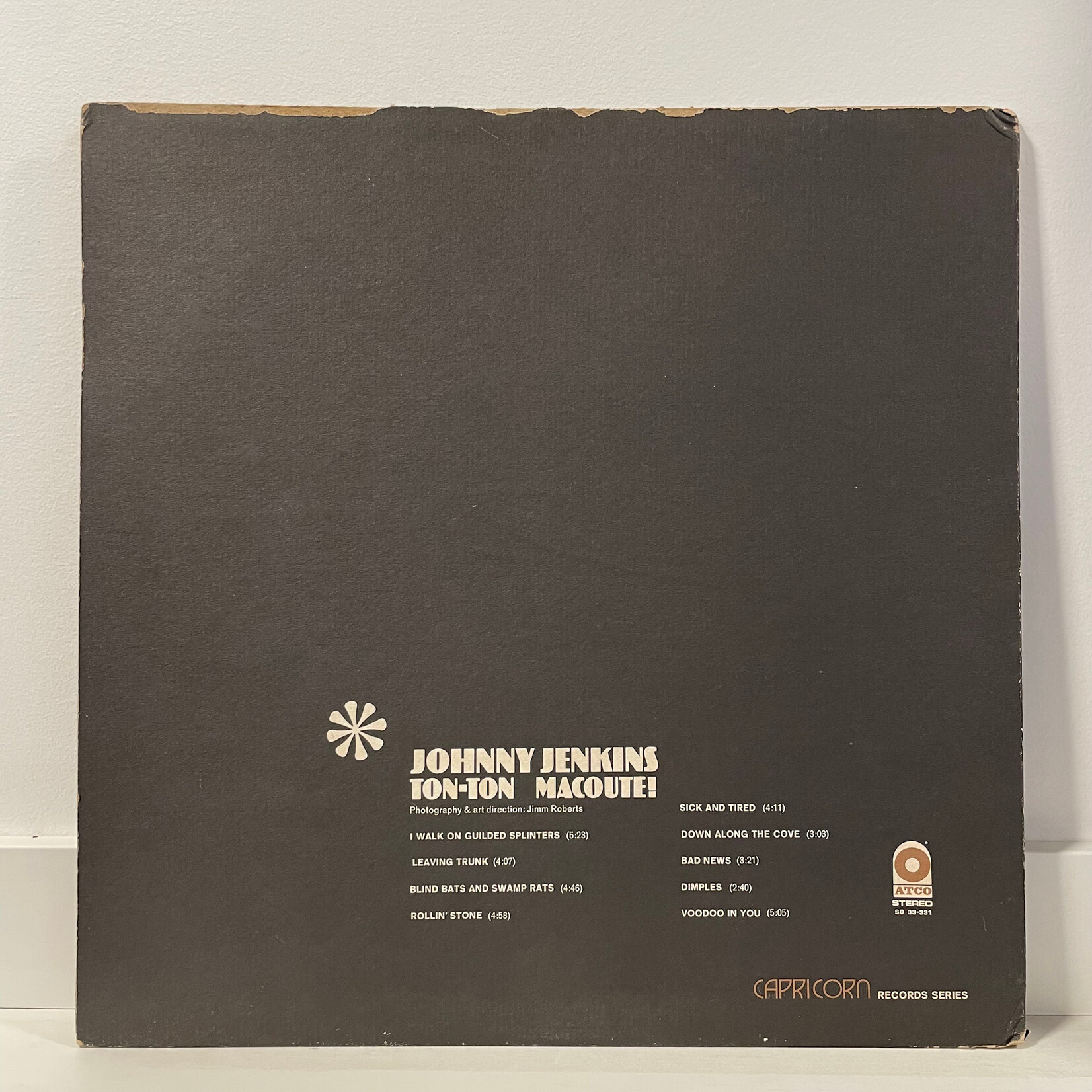 [Kollectible Vinyl] Jenkins, Johnny: Ton-Ton Macoute! (1970,  USA, White Label Promo, VG+) [ATCO]