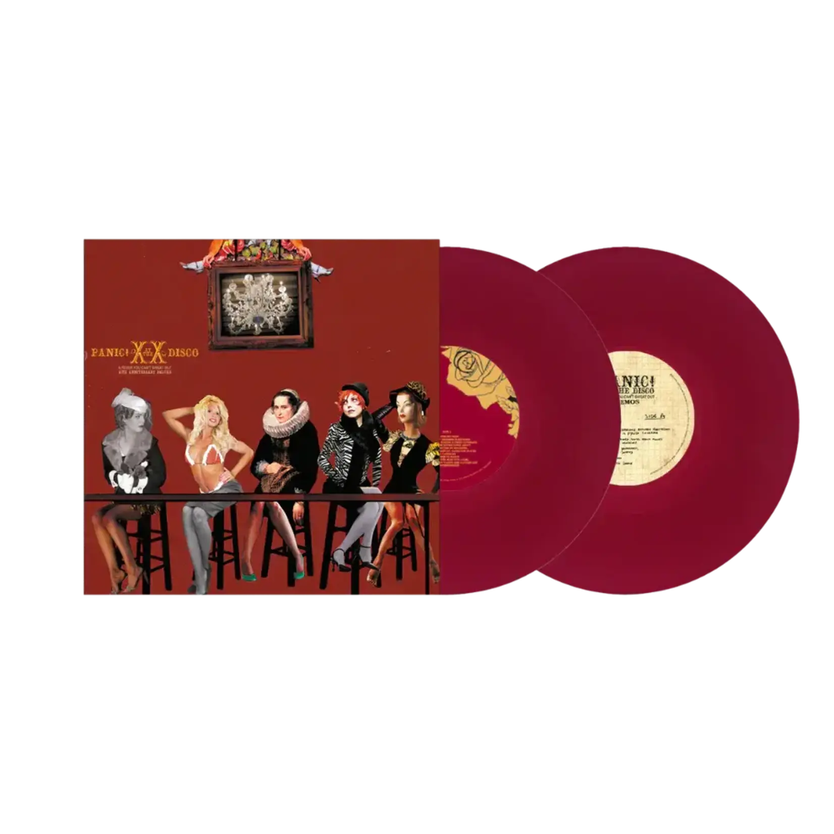 [New Vinyl] Panic! At The Disco: A Fever You Can'T Sweat Out (20Th Anniversary Deluxe) [Translucent Ruby Vinyl] [Warner]