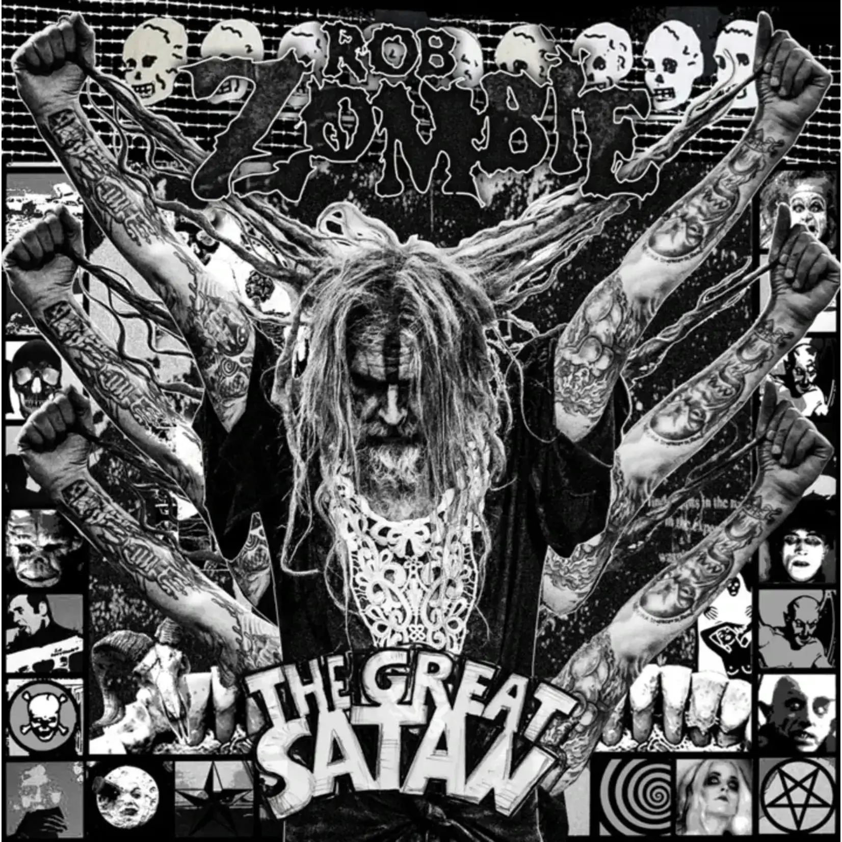 [New] Rob Zombie: The Great Satan (1Lp Gatefold) [Ghostly Black] [Warner]