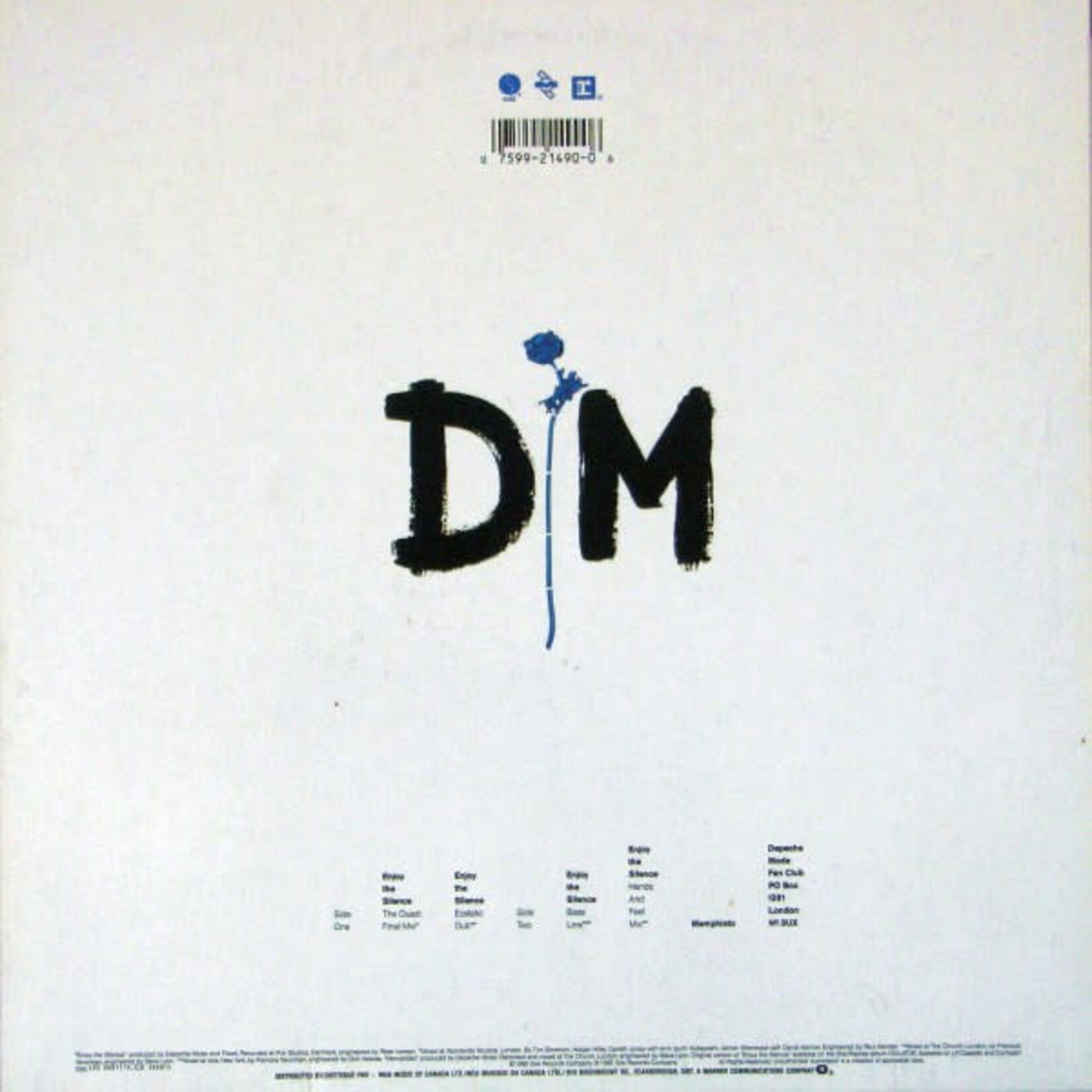 [Kollectible Vinyl] Depeche Mode: Enjoy The Silence (1990, Canada, 12" EP, Sealed) [SIRE]