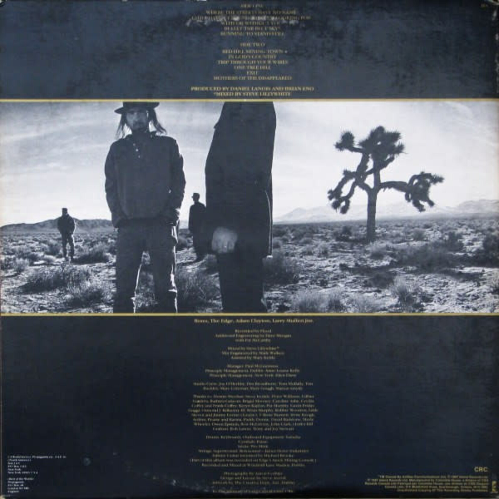 [Kollectible Vinyl] U2: The Joshua Tree (1987, Canada, Sealed) [ISLAND]