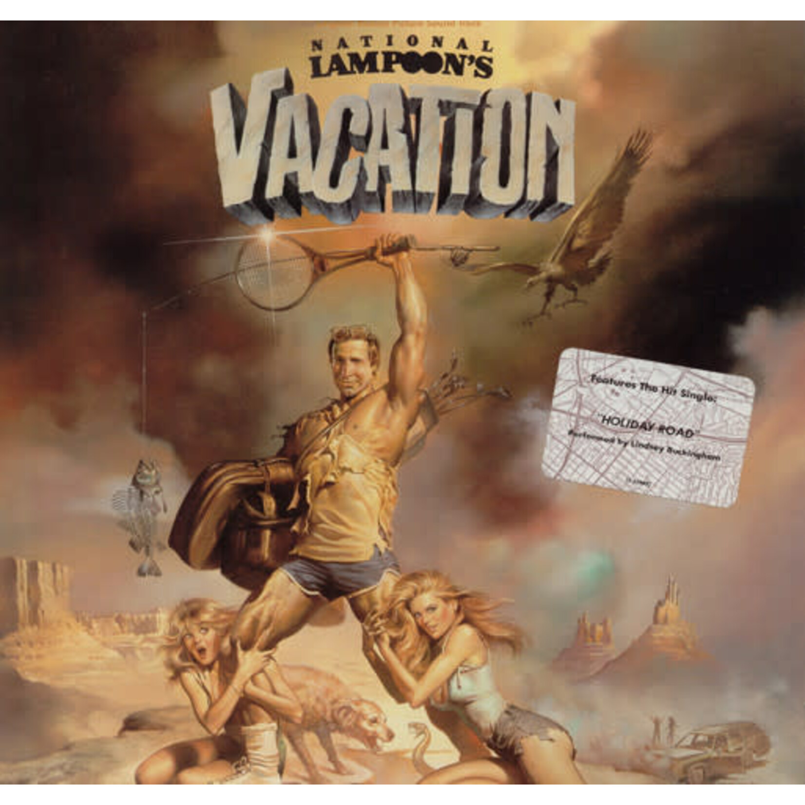 [Kollectible Vinyl] Various Artists: National Lampoon's Vacation (Soundtrack) (1983, USA, Sealed) [WARNER]