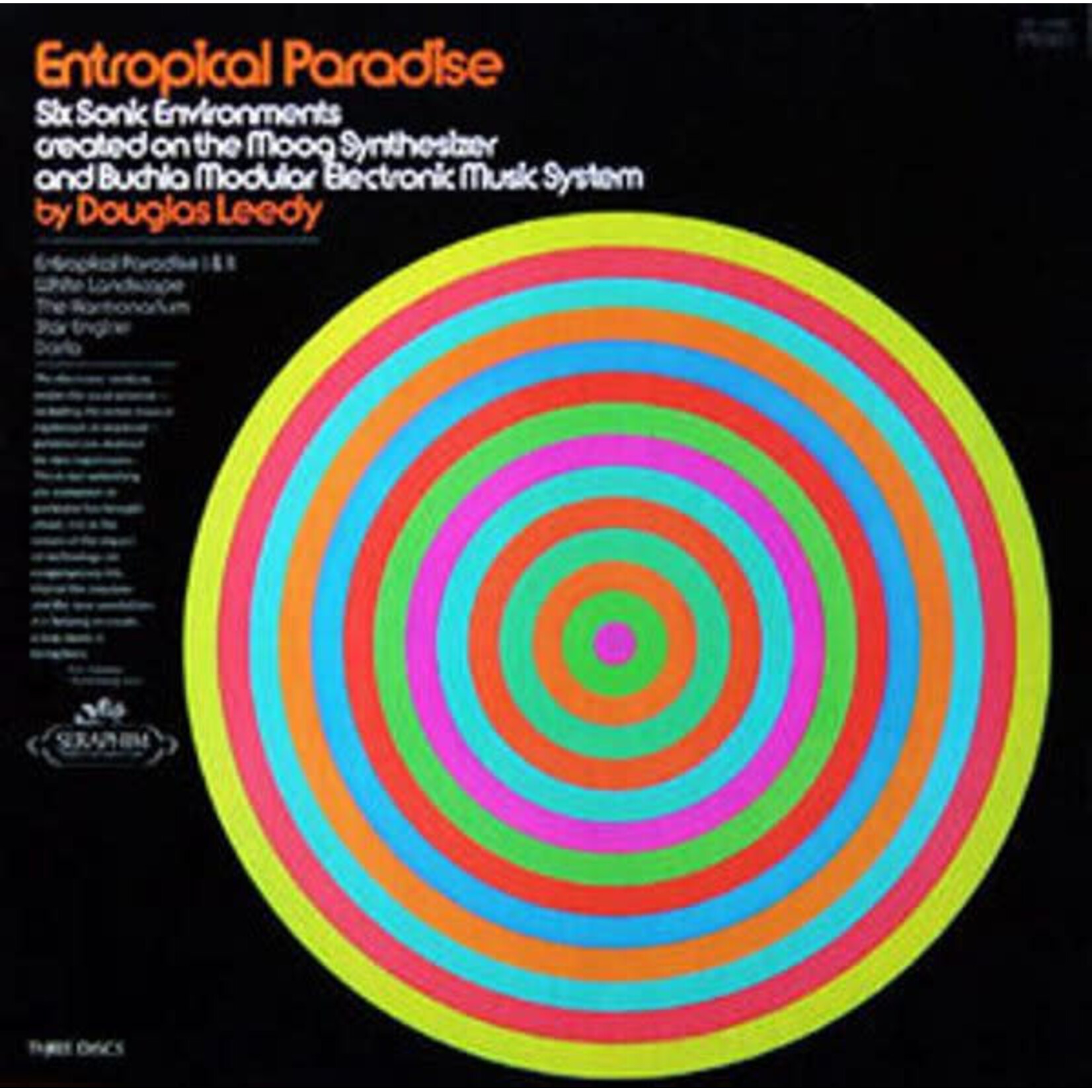 [Kollectible Vinyl] Leedy, Douglas: Entropical Paradise (1971, USA, Sealed) [SERAPHIM]