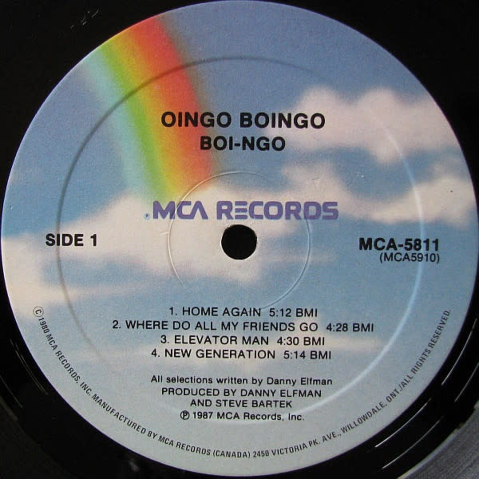 [Kollectible Vinyl] Oingo Boingo: Boi-Ngo (1987, Canada, Sealed) [MCA]