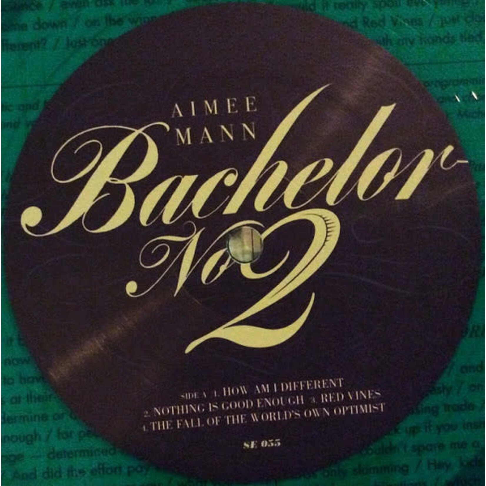 [Kollectible Vinyl] Mann, Aimee: Bachelor No. 2 (Or The Last Remains Of The Dodo) (2020, USA, 20th Anniversary, Green Vinyl, Ex) [SUPEREGO]