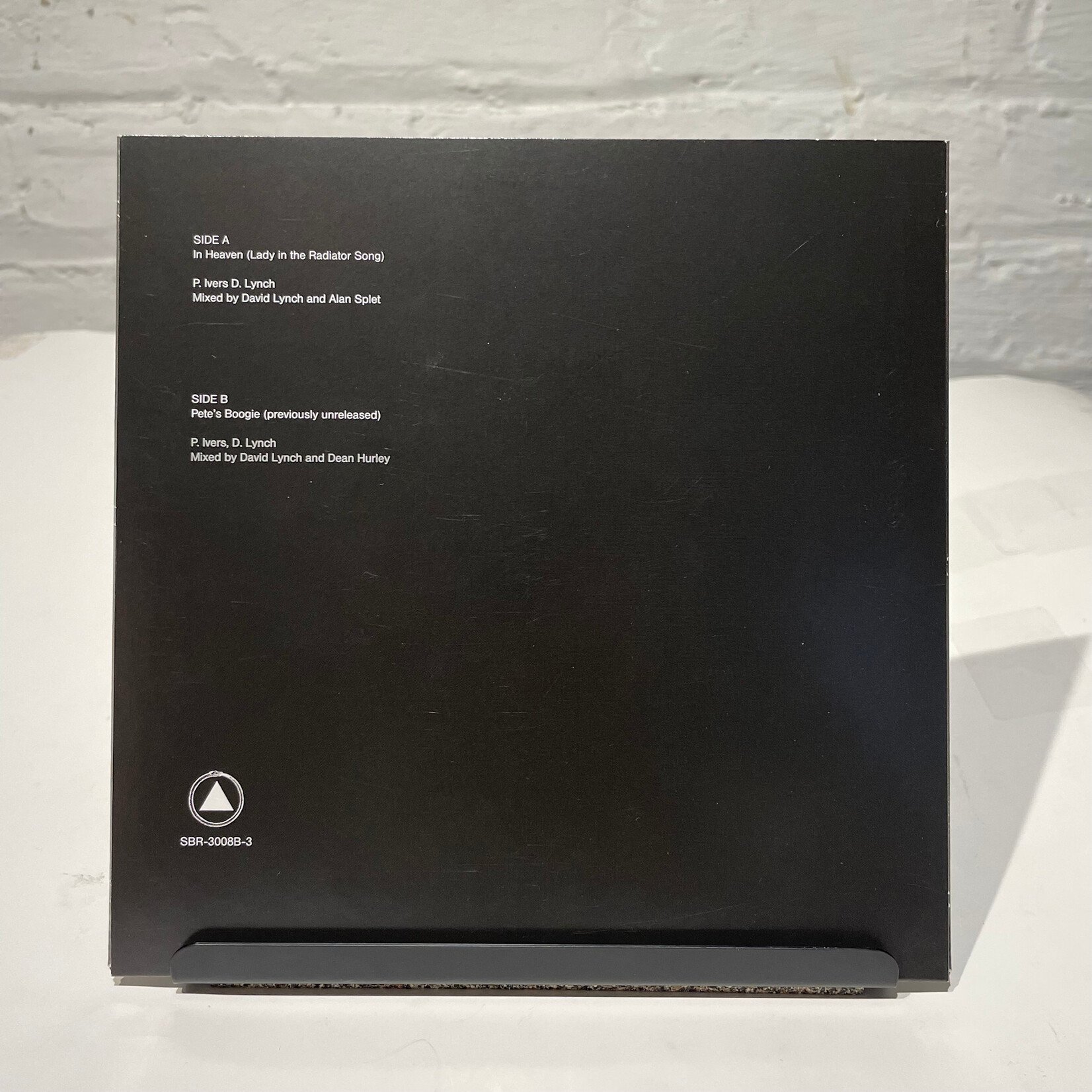 [Kollectible Vinyl] Lynch, David & Alan R. Splet: Eraserhead (Original Soundtrack Recording) (2017, USA, Limited Edition Silver w/ 7", VG+) [SACRED BONES]